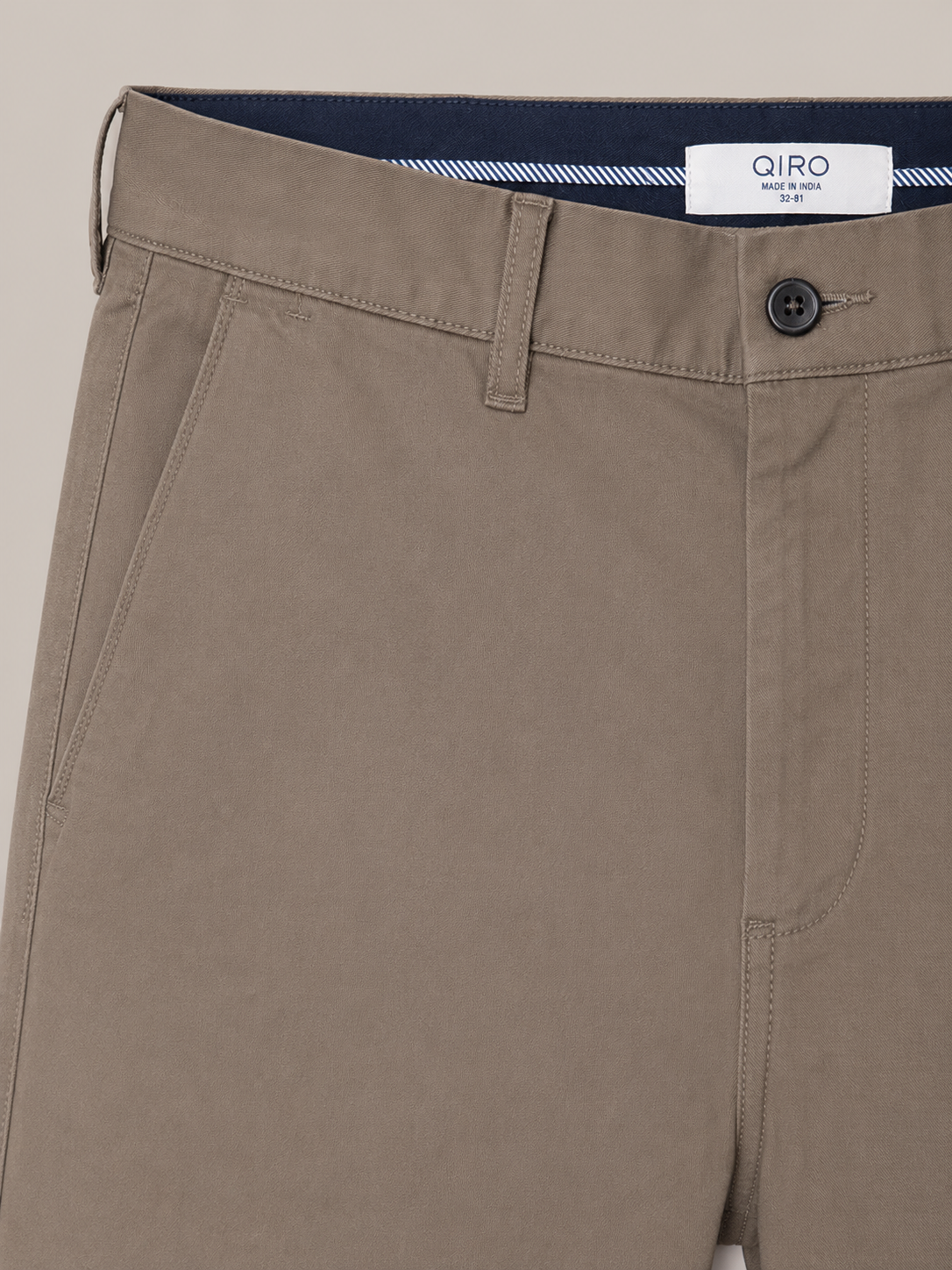 Men Brown Contemporary Chino Trousers