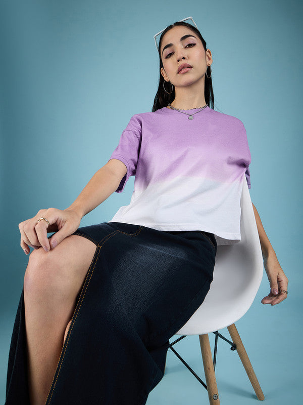 Women Tie-Dye Odor-Free T-Shirt