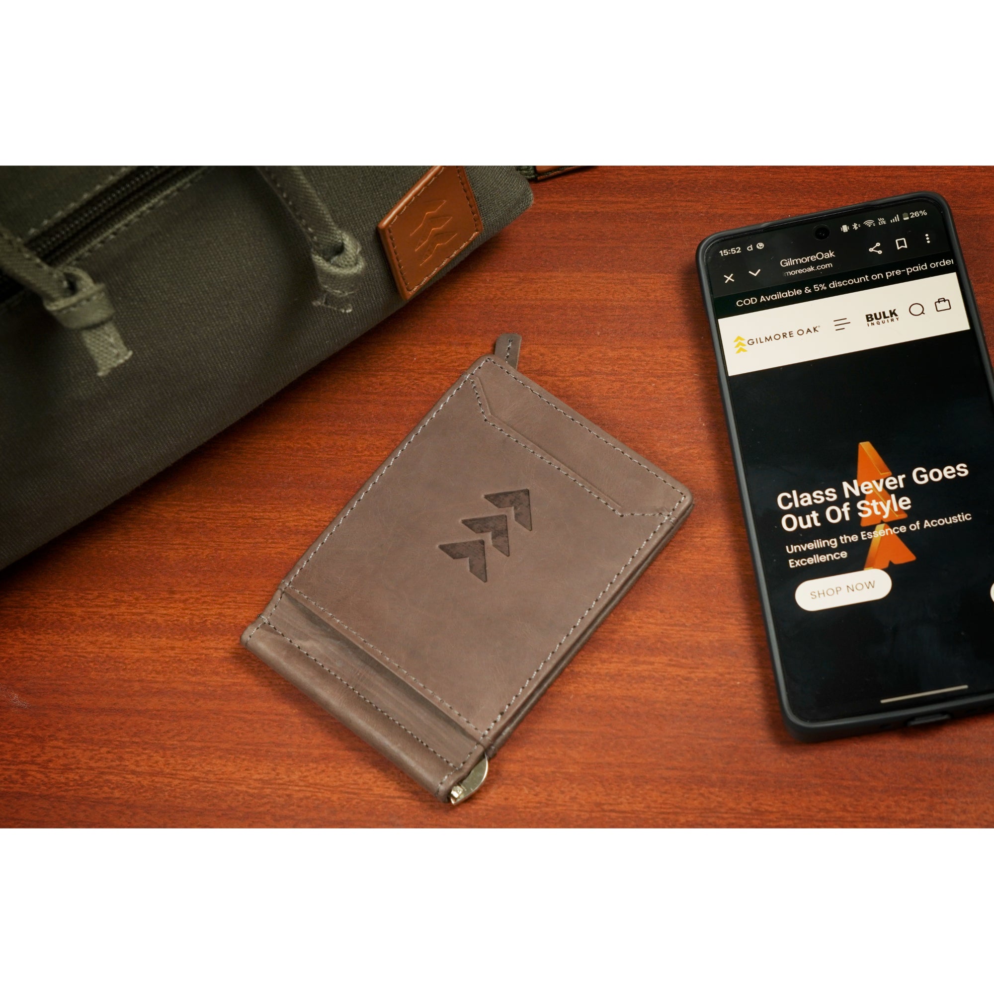 Brown Aristo Bifold Men Wallet