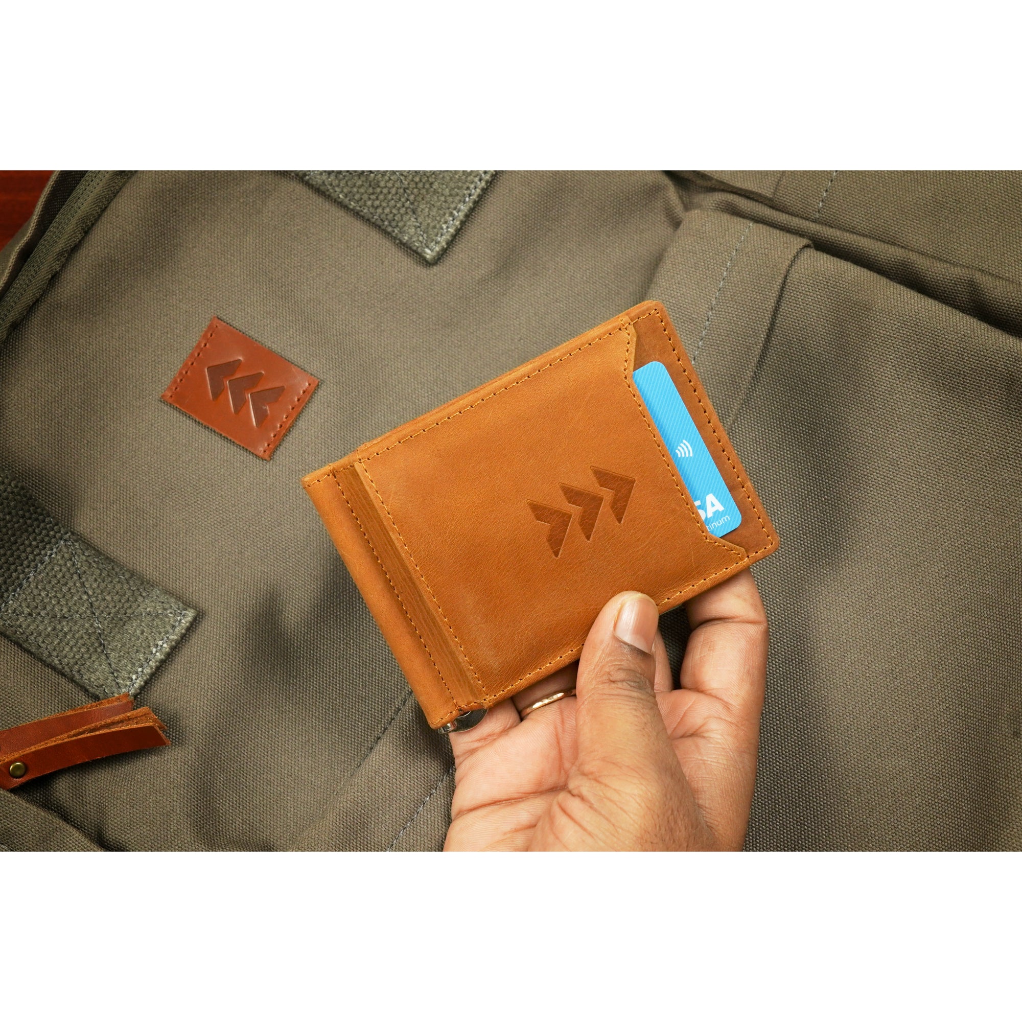 Beige Aristo Bifold Men Wallet