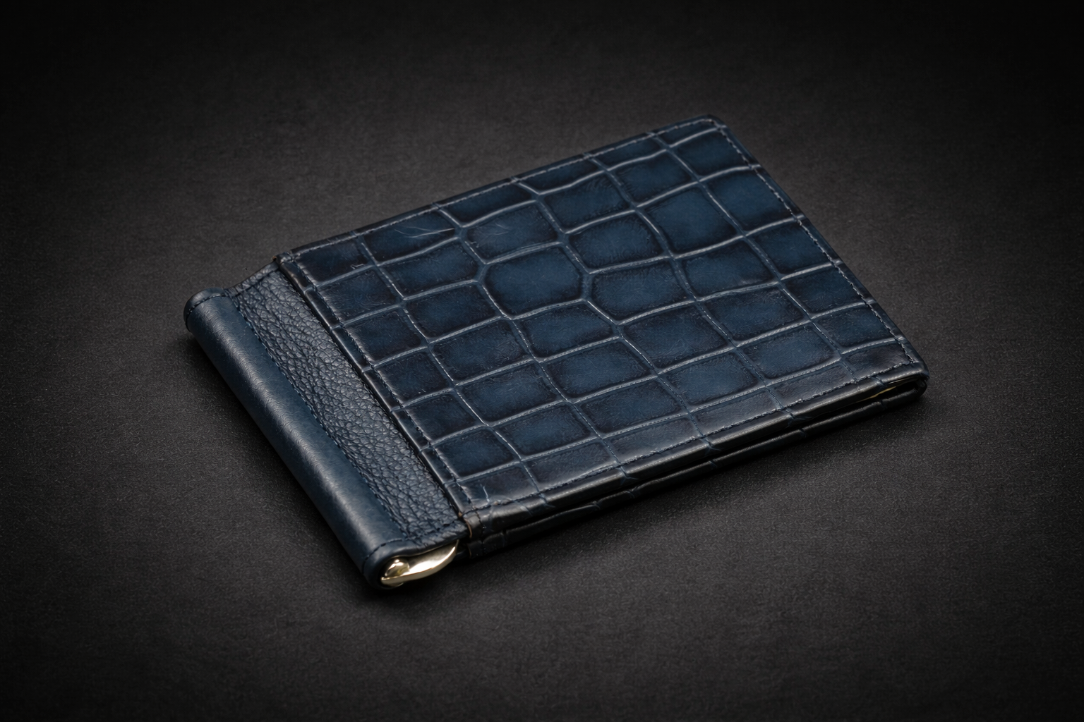 Blue Gator Bifold Men Wallet