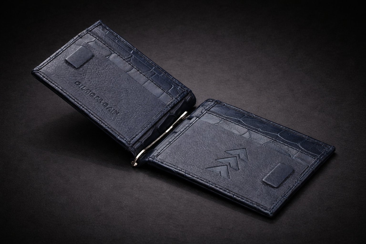 Blue Gator Bifold Men Wallet