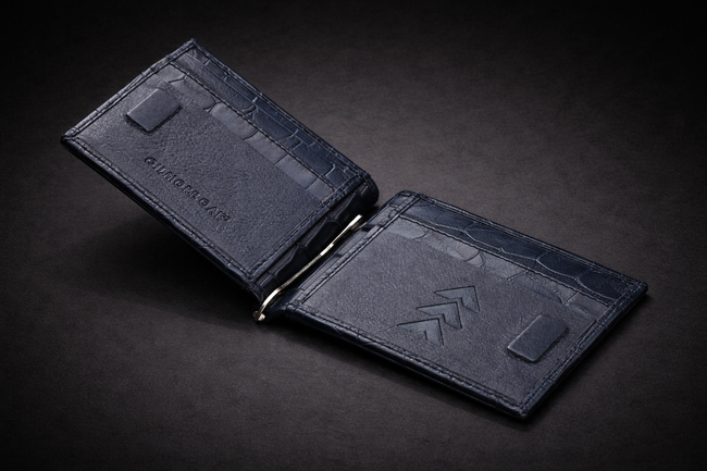 Blue Gator Bifold Men Wallet