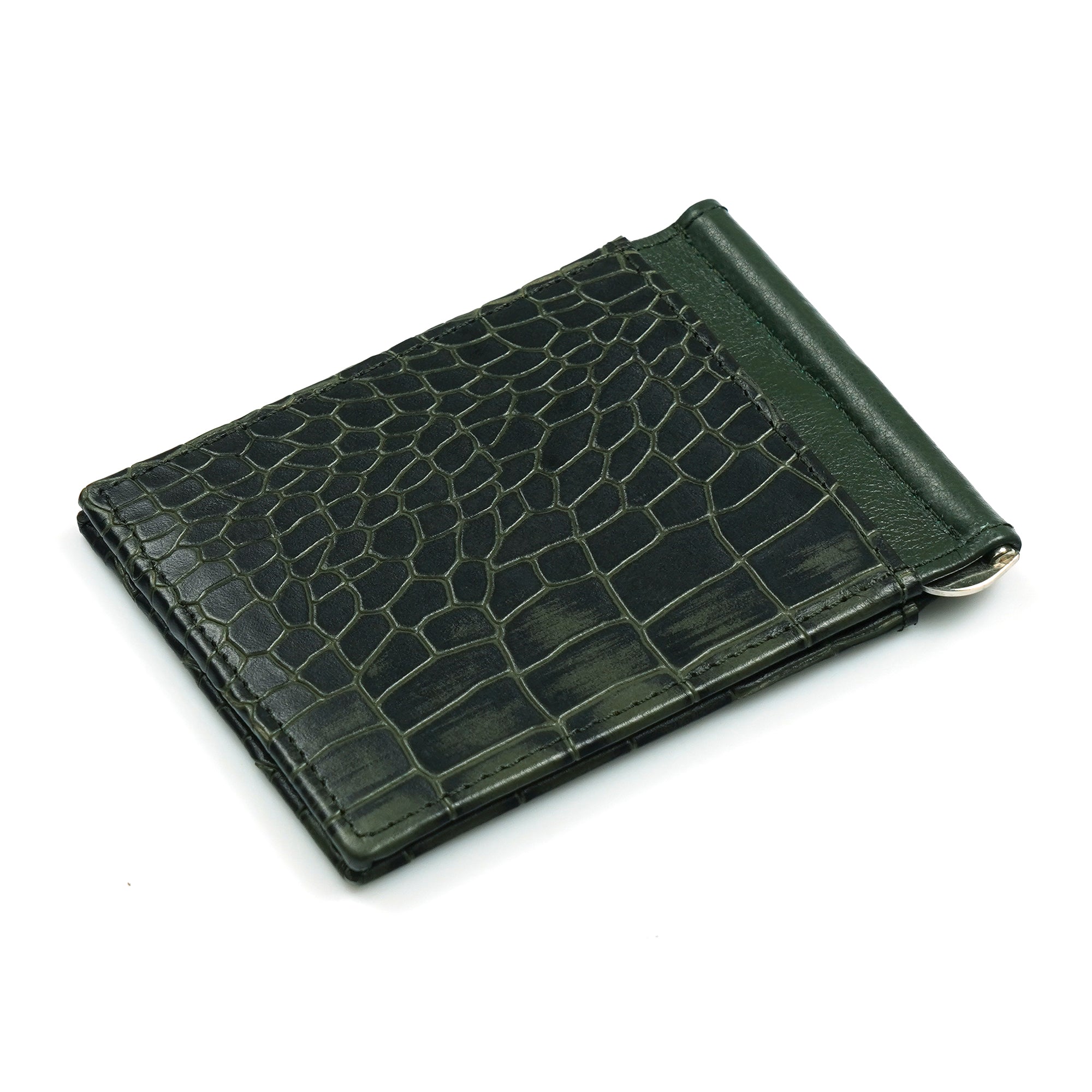 Green Gator Bifold Men Wallet