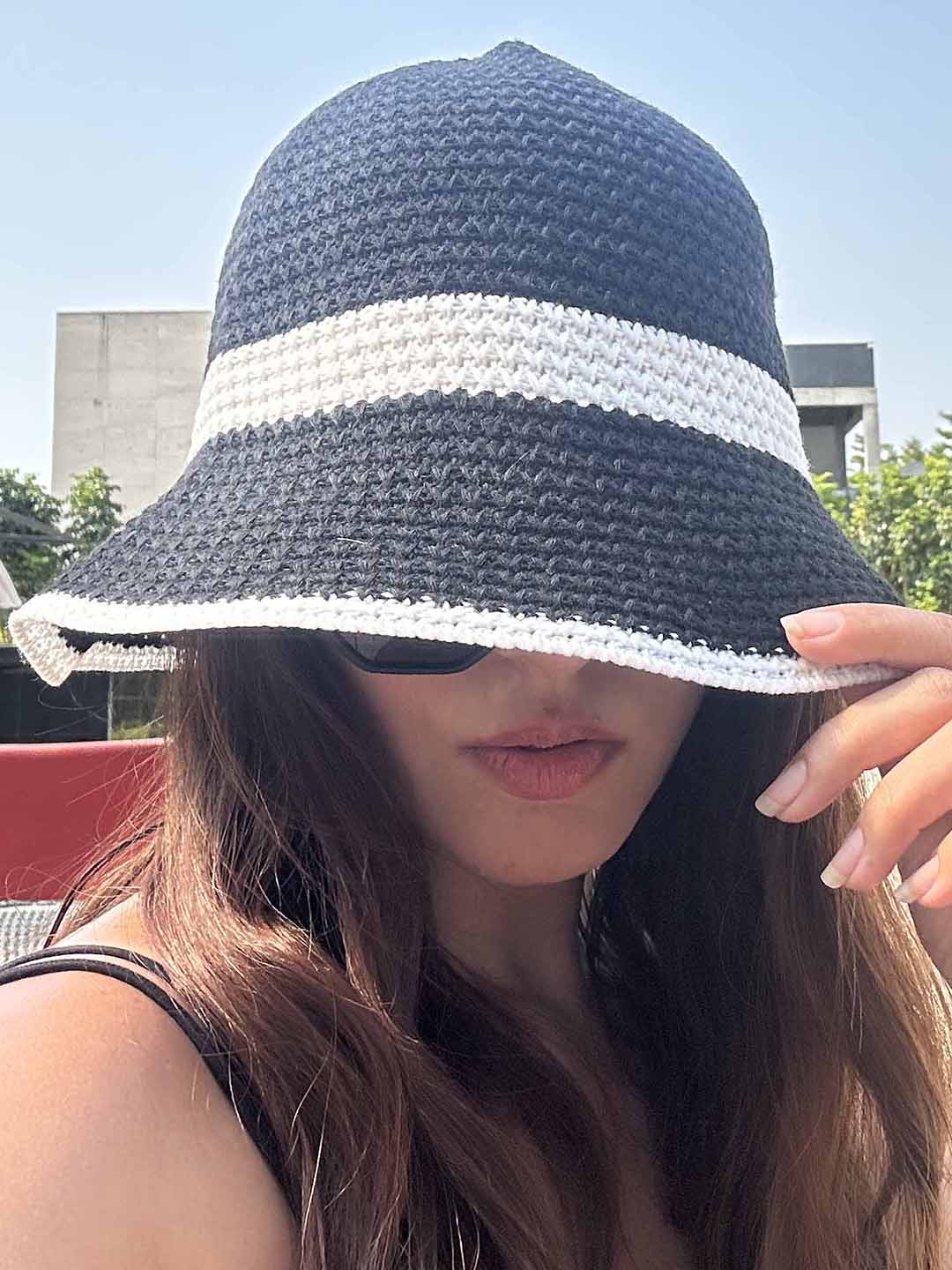 Multi Crochet Bucket Hat