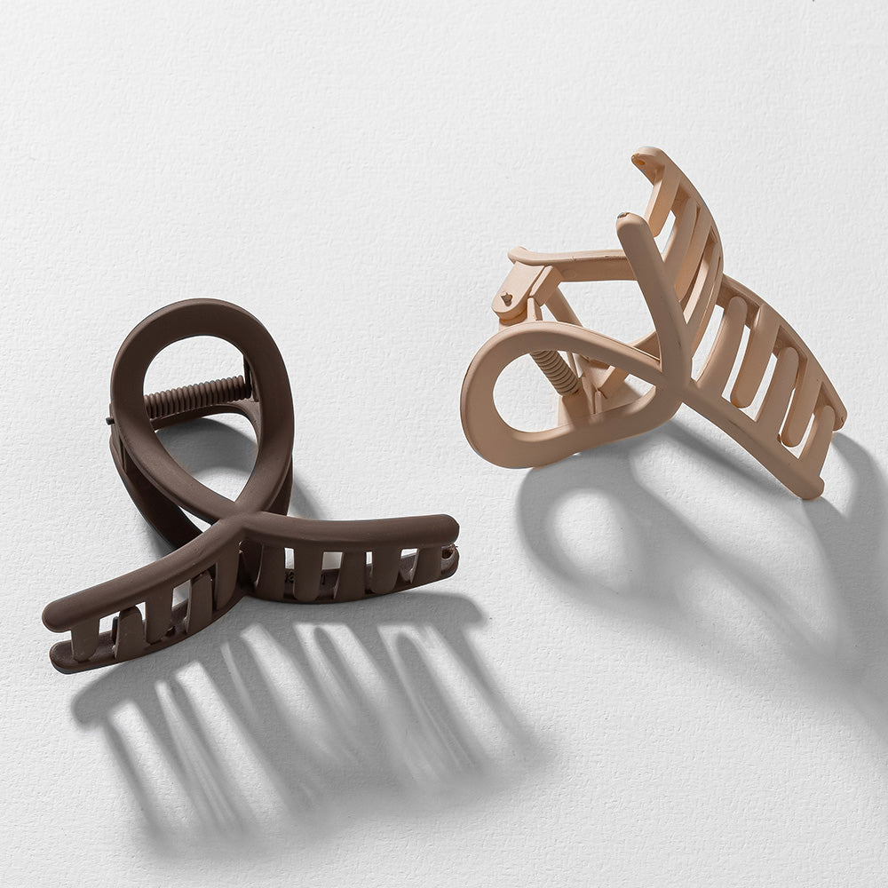 Multi Hair Claw Clips Set of 2