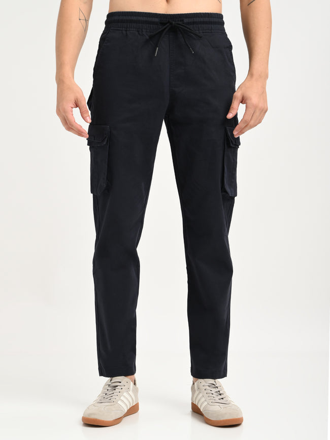 Men Cotton Cargo Trousers
