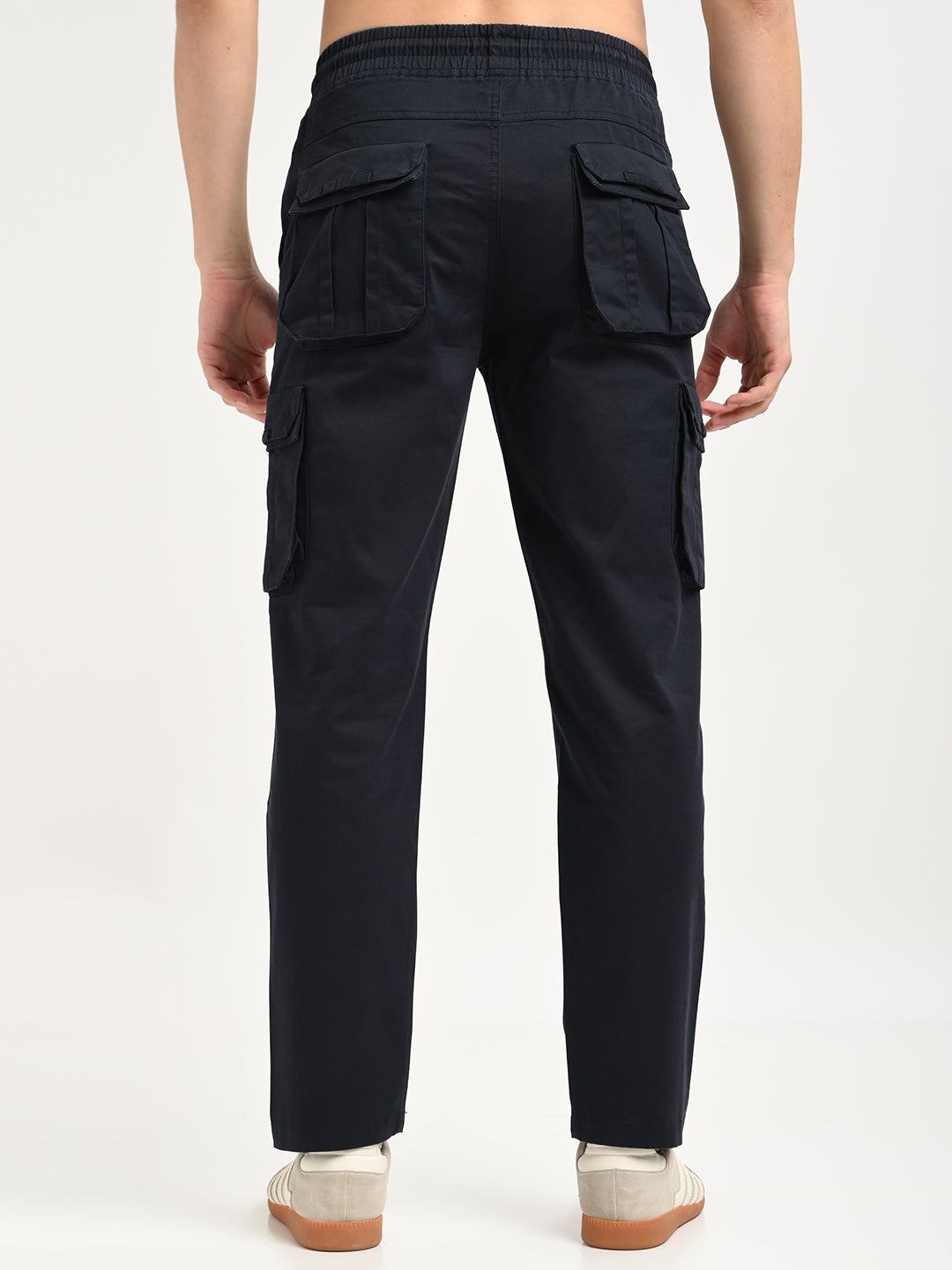 Men Cotton Cargo Trousers