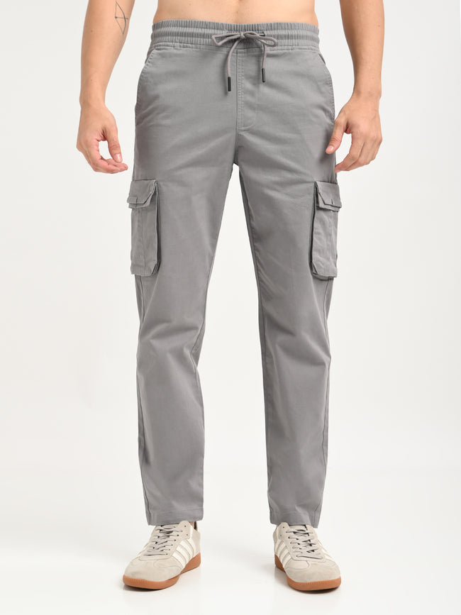 Men Cotton Cargo Trousers
