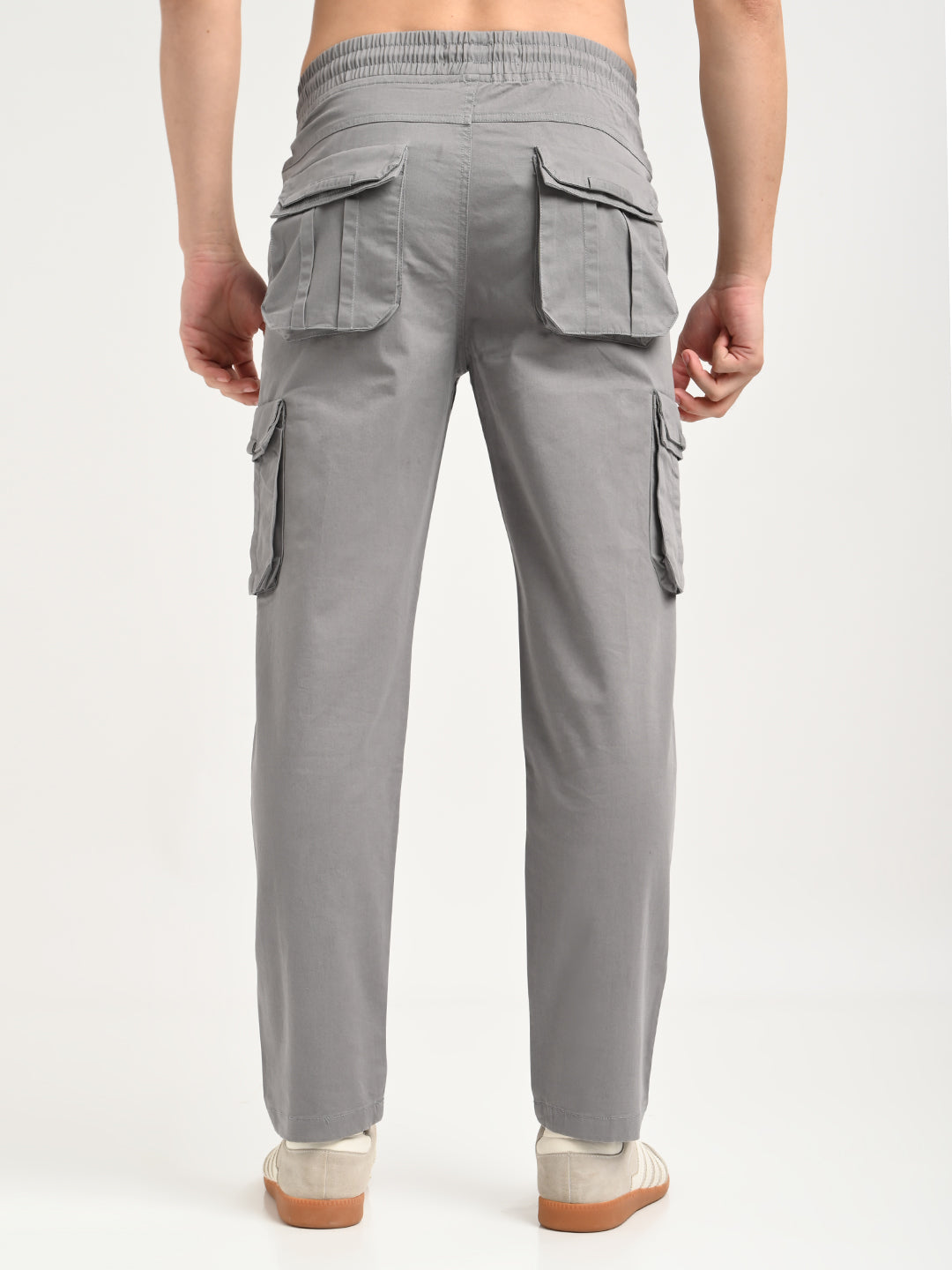 Men Cotton Cargo Trousers
