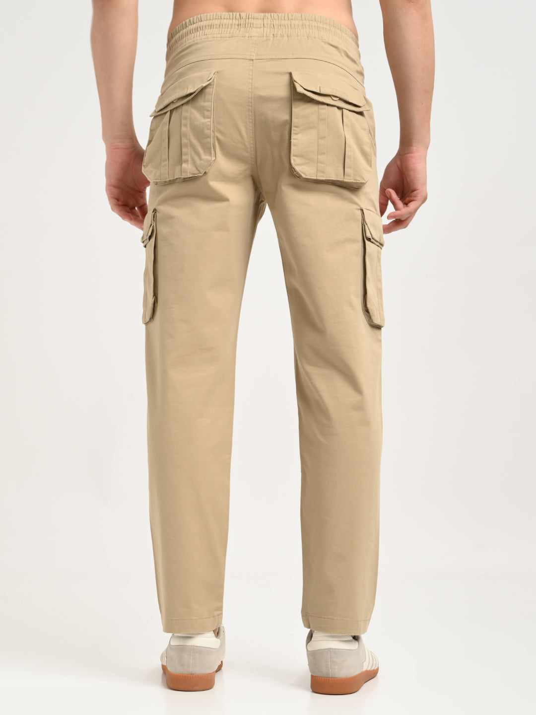 Men Cotton Cargo Trousers