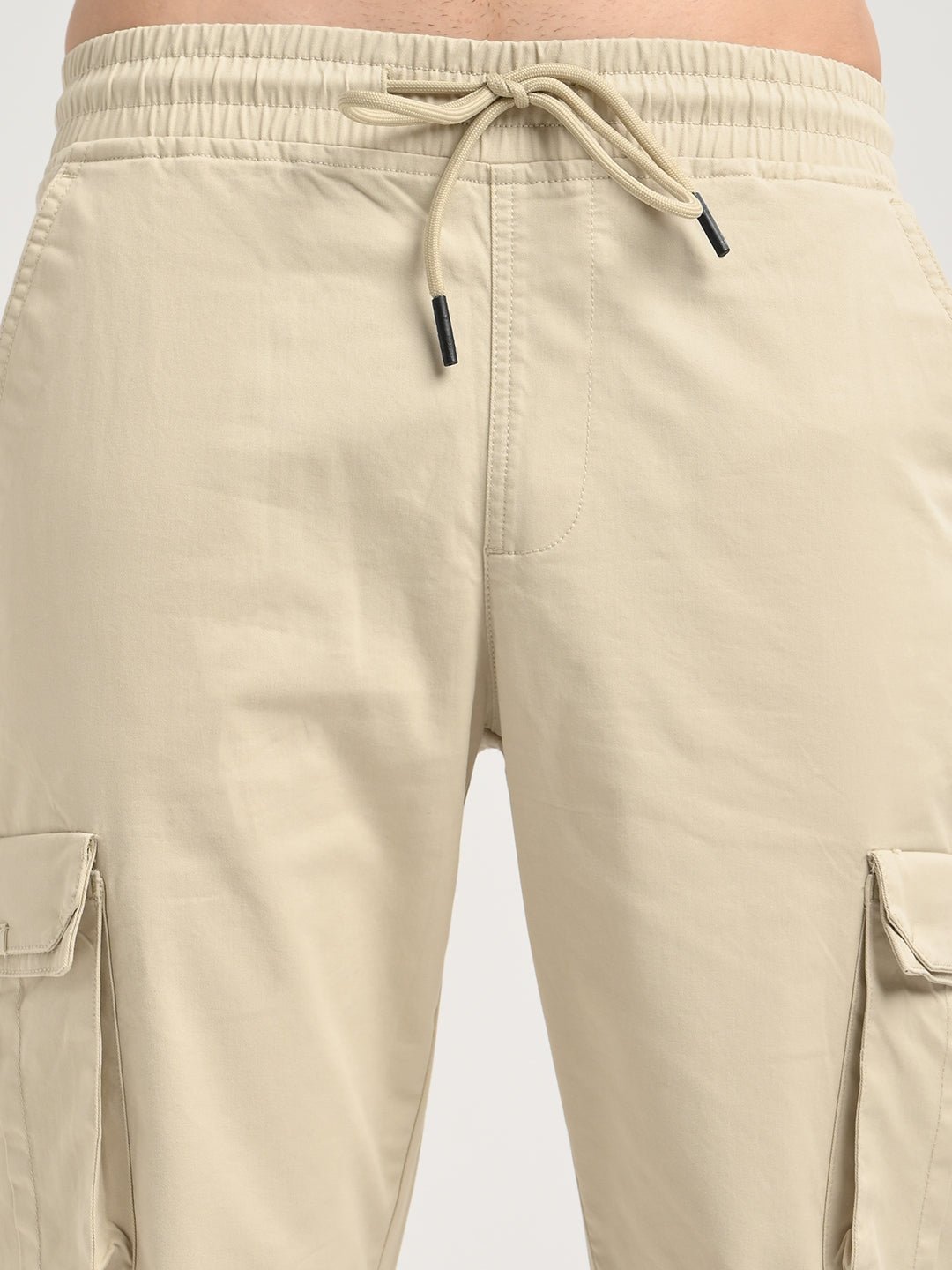 Men Cotton Cargo Trousers