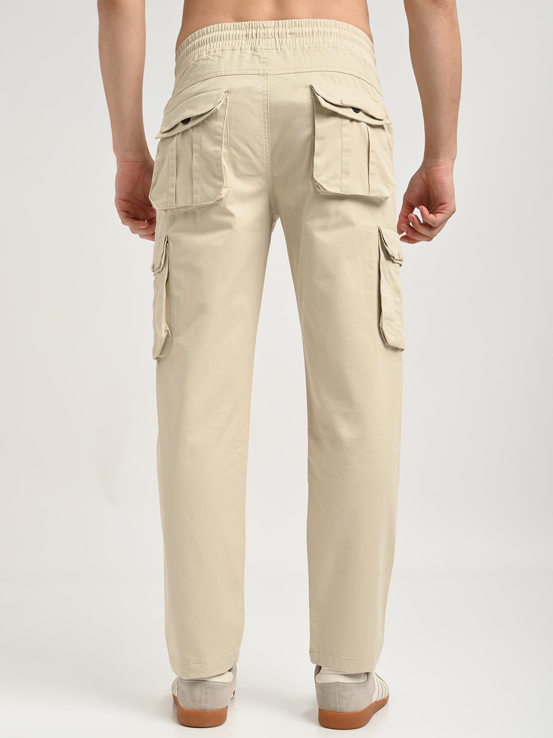 Men Cotton Cargo Trousers
