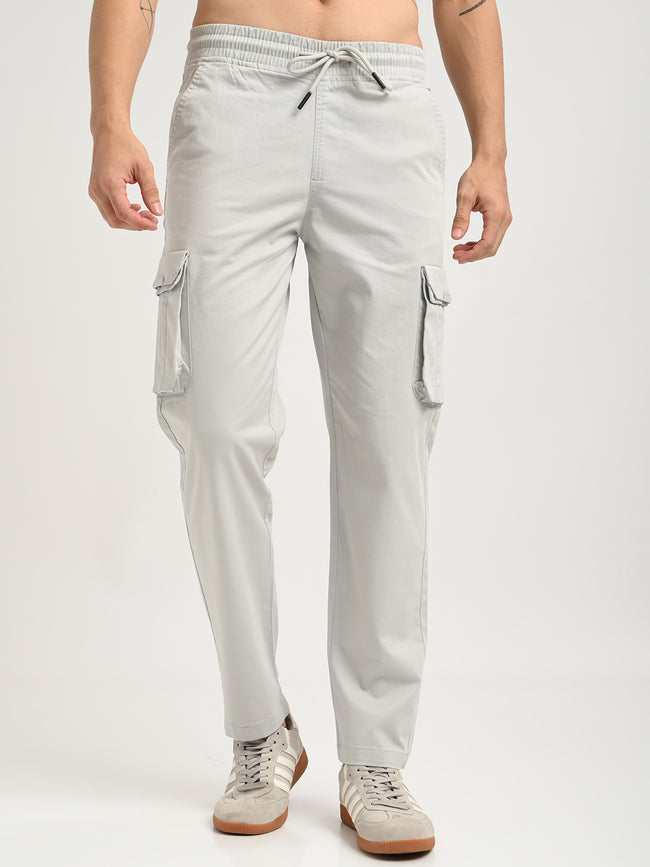 Men Cotton Cargo Trousers