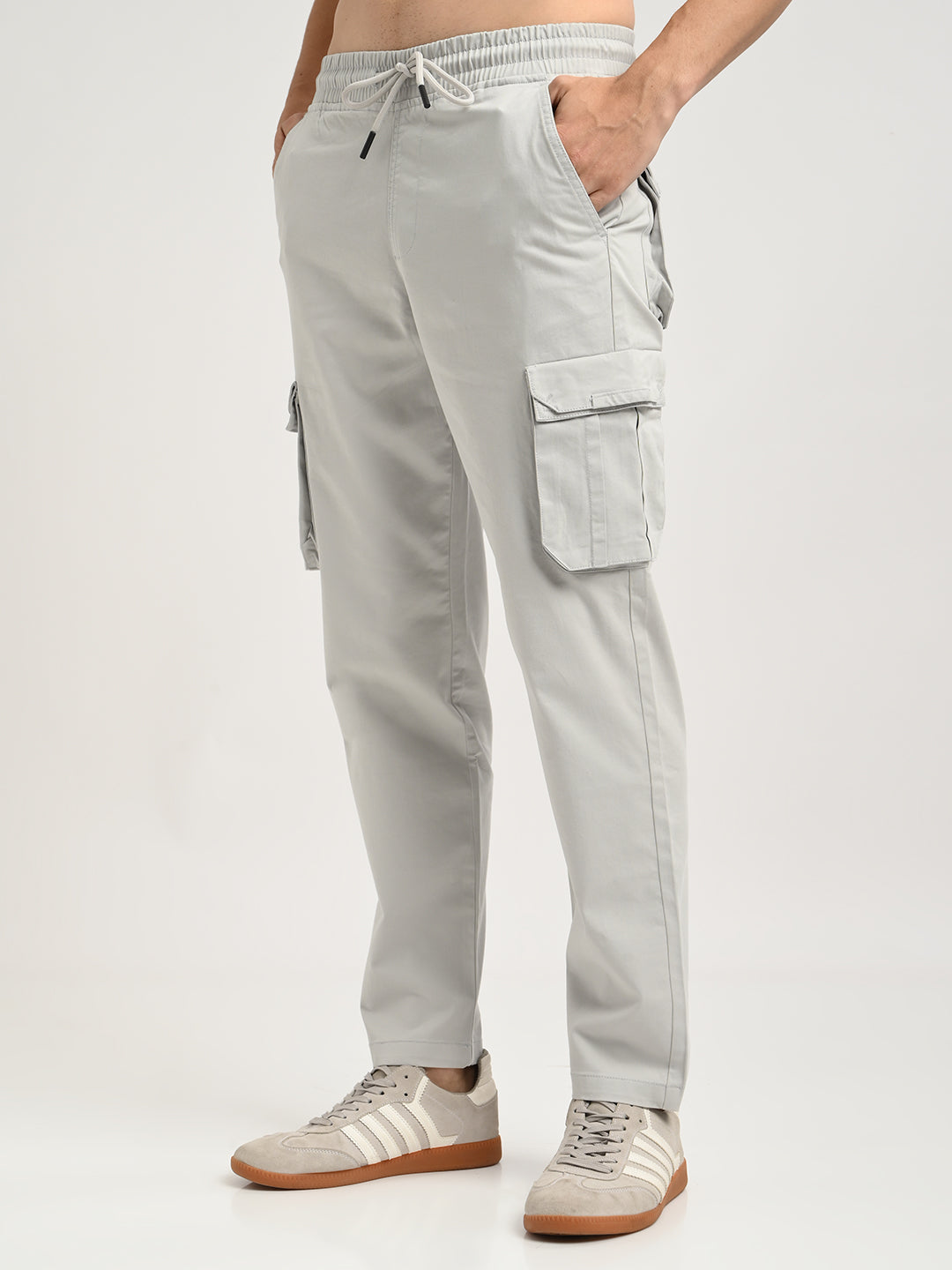 Men Cotton Cargo Trousers