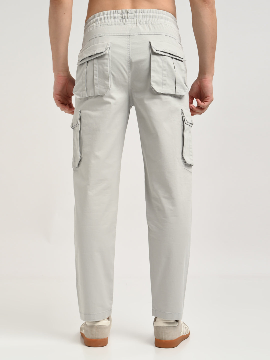 Men Cotton Cargo Trousers