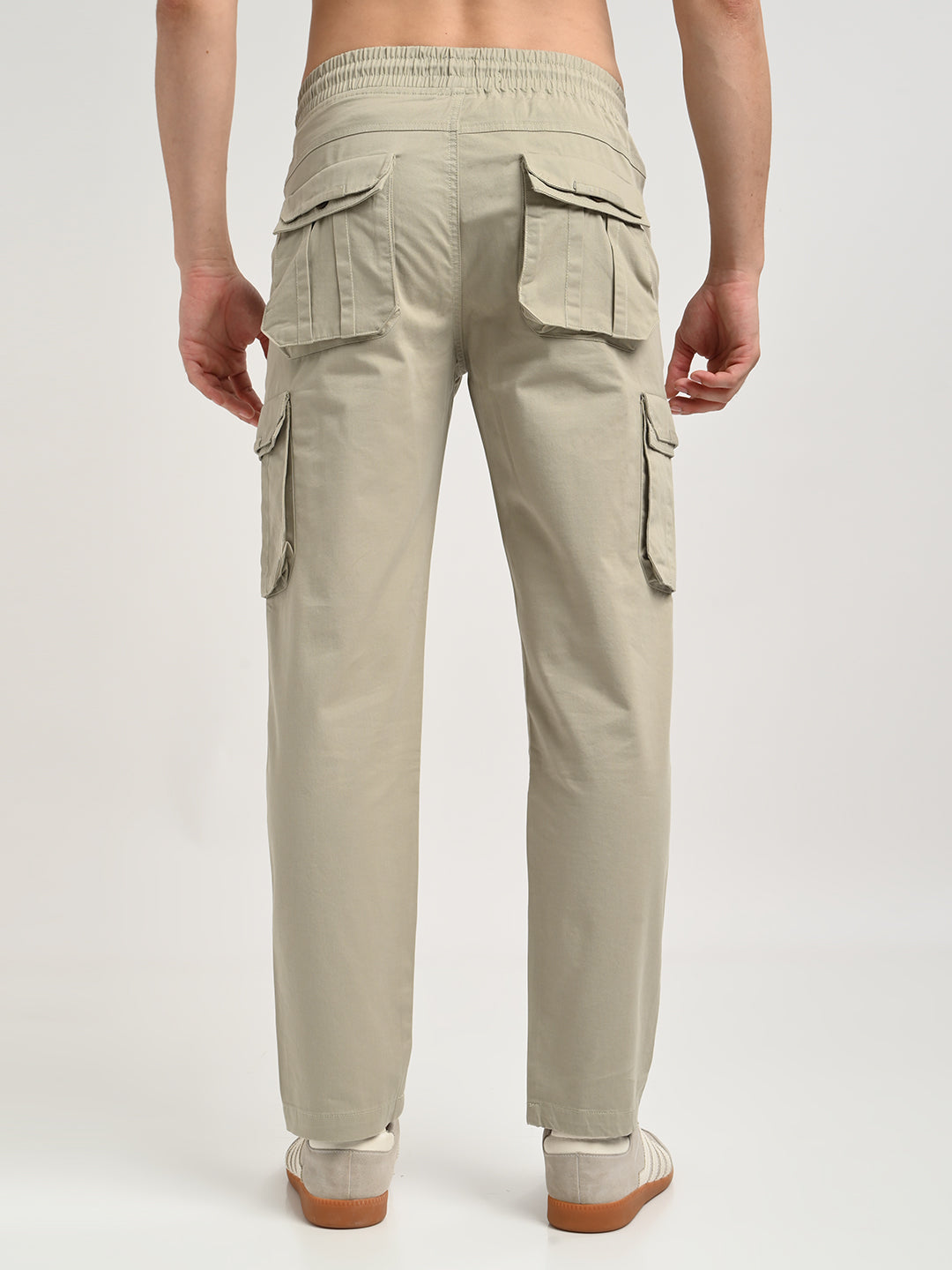 Men Cotton Cargo Trousers