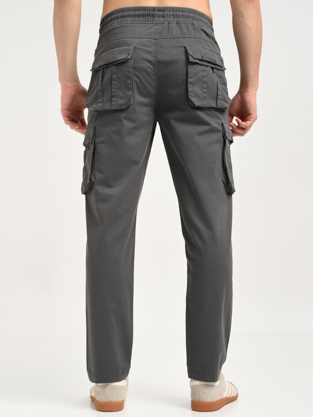 Men Cotton Cargo Trousers