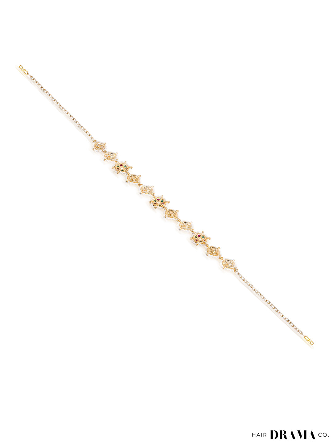 Women Multi Gold Plated Hair Band