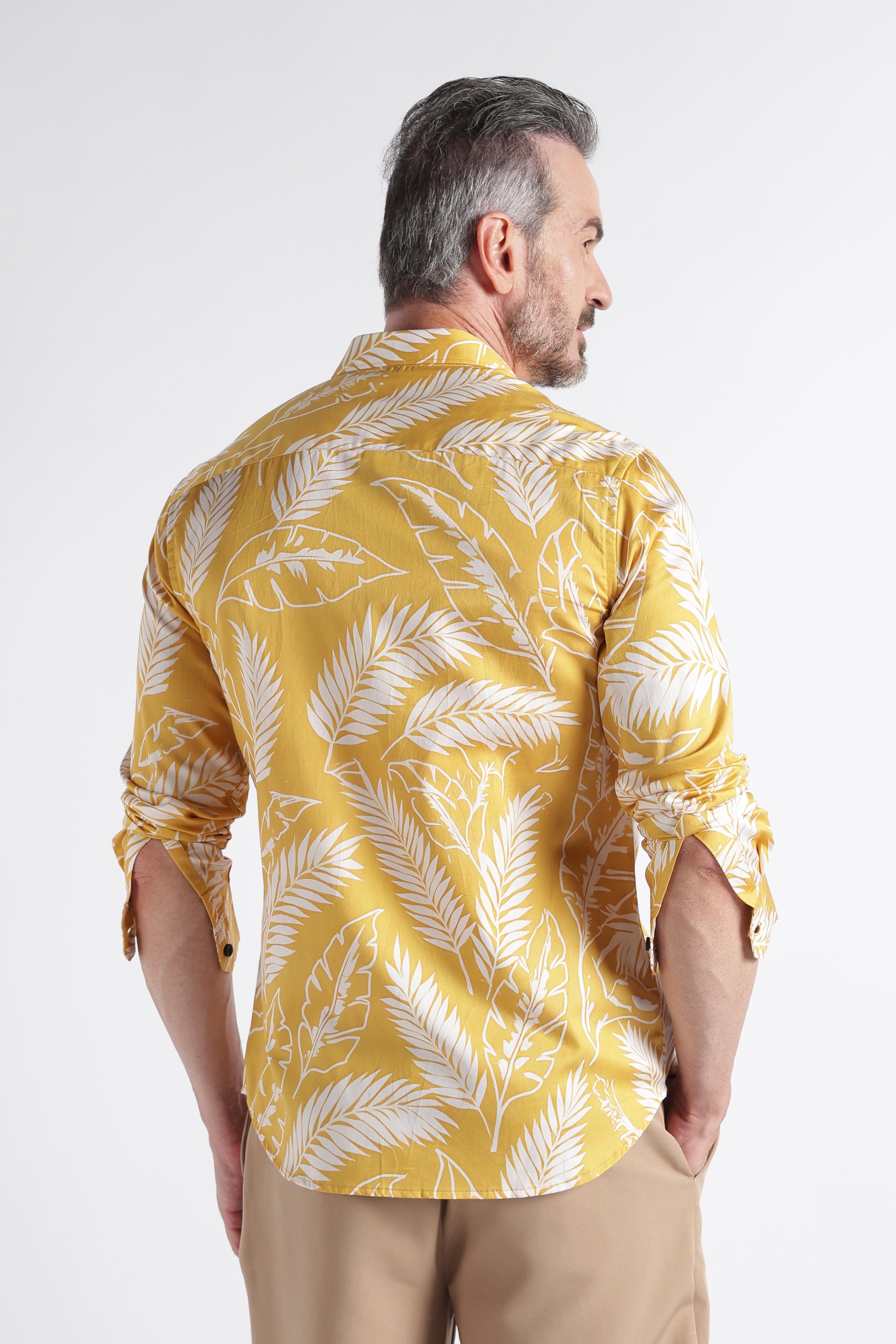 Men Multi Satin Digital Print Shirt