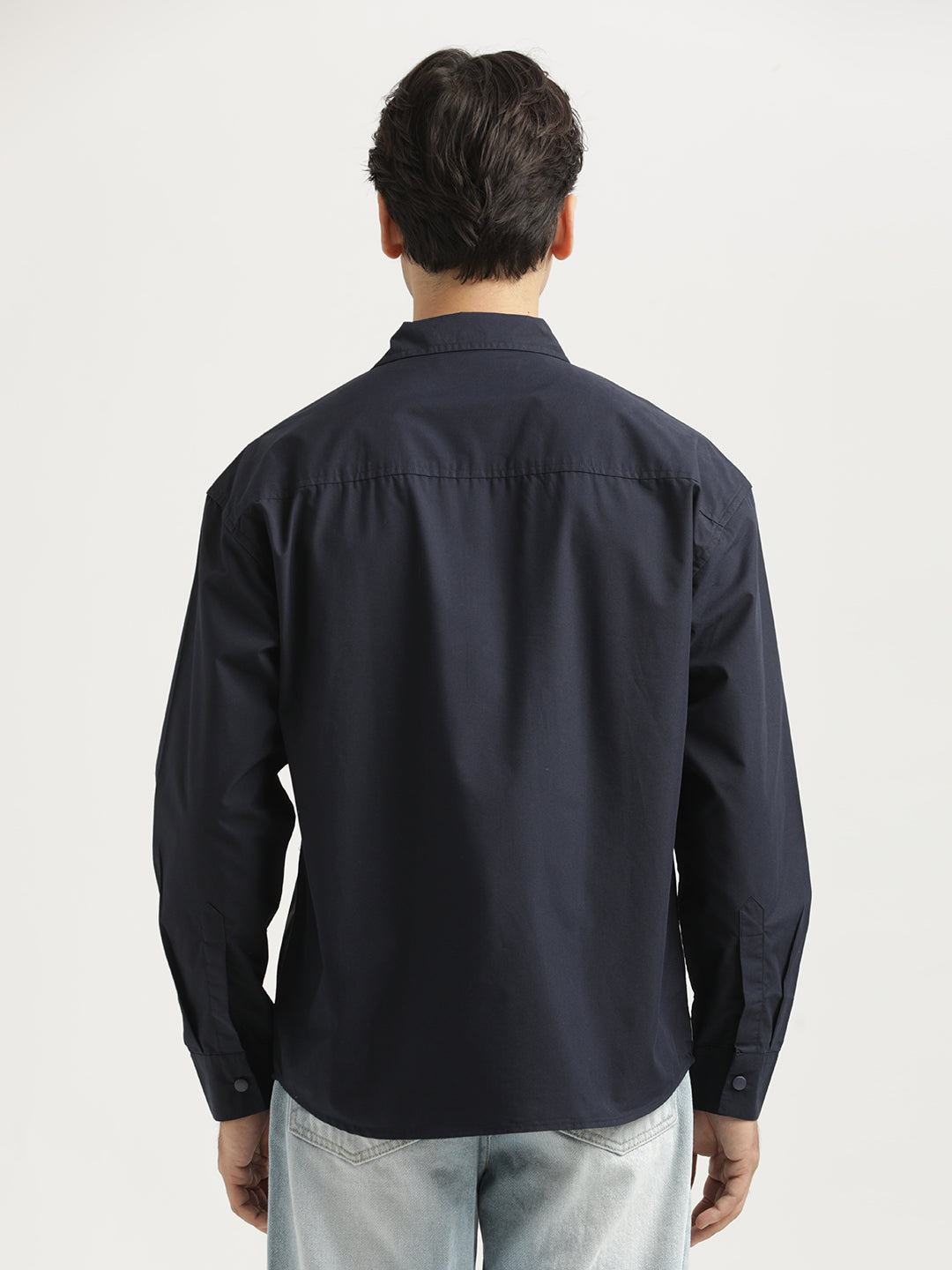 Men Oversized Cotton Shirt