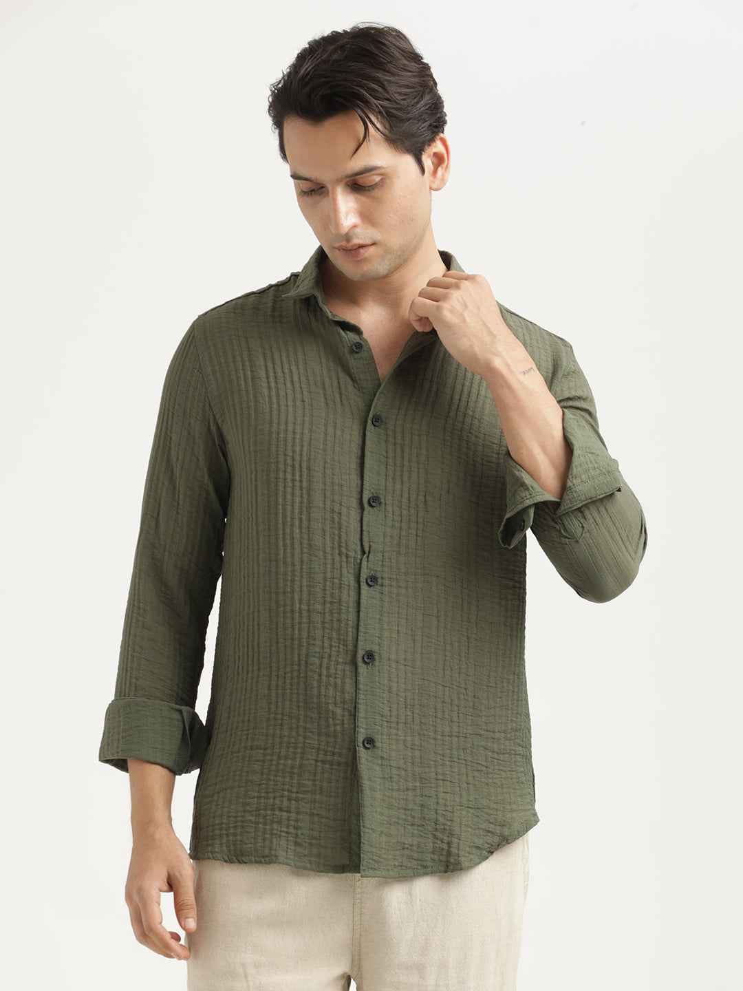 Men FeatherLite Nylon Shirt