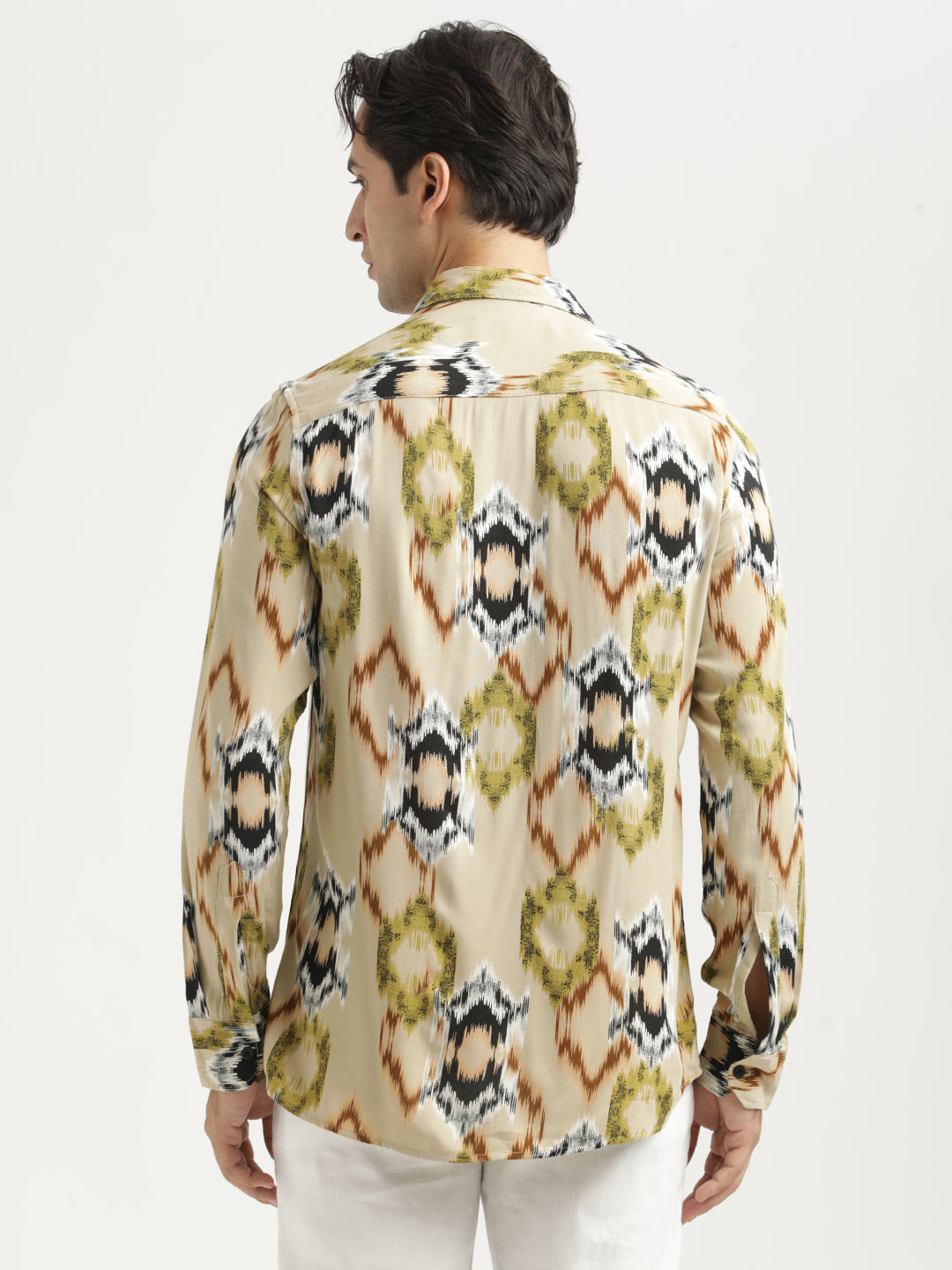 Men Printed Viscose Shirt