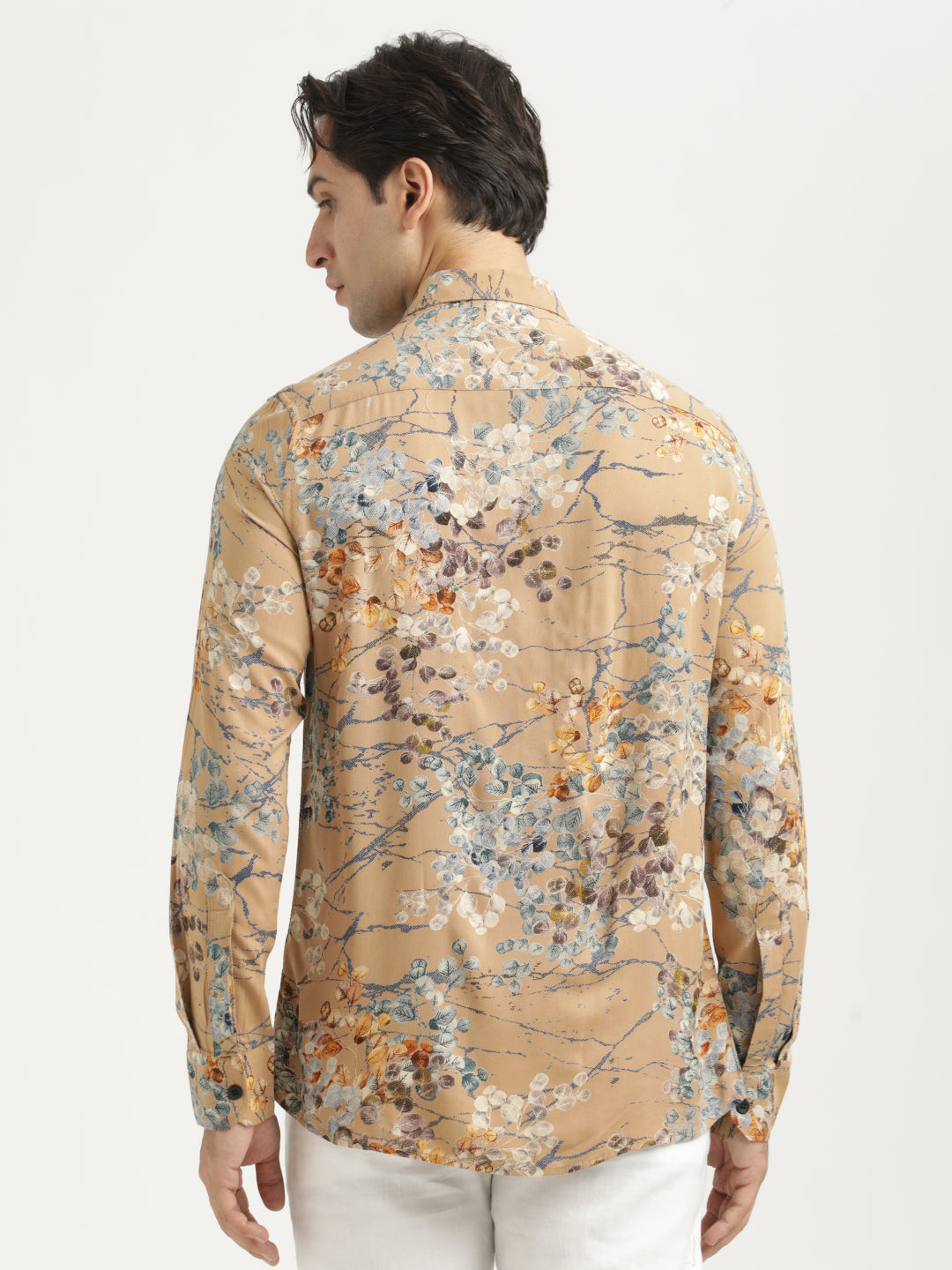 Men Printed Viscose Shirt