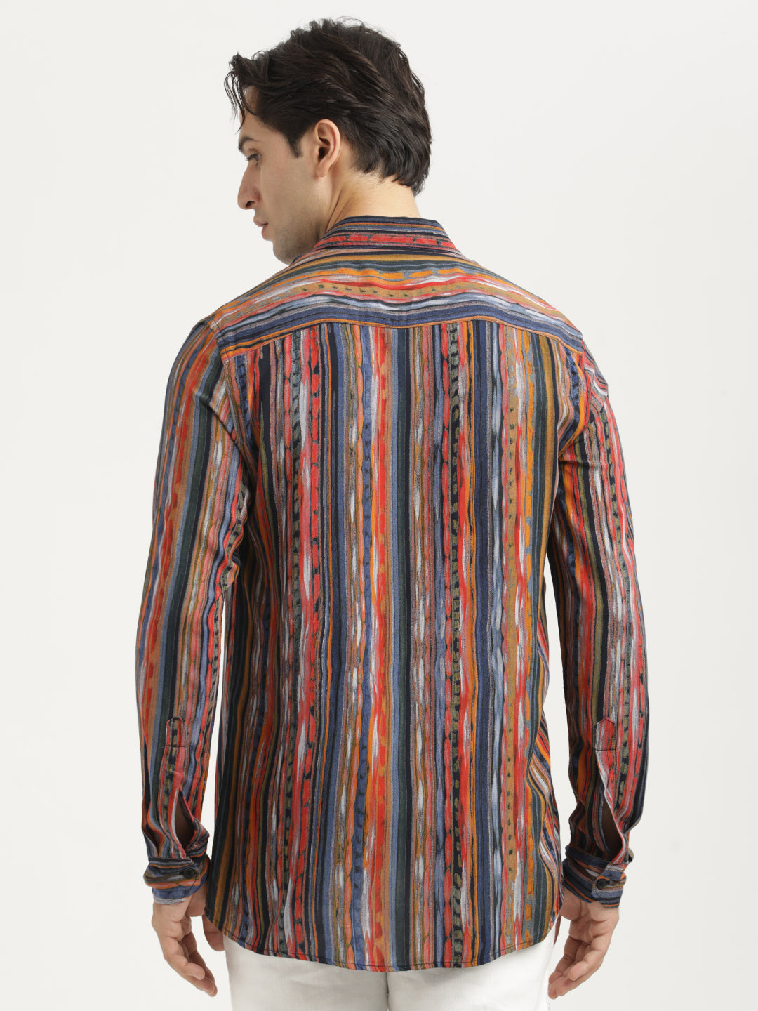 Men Printed Viscose Shirt