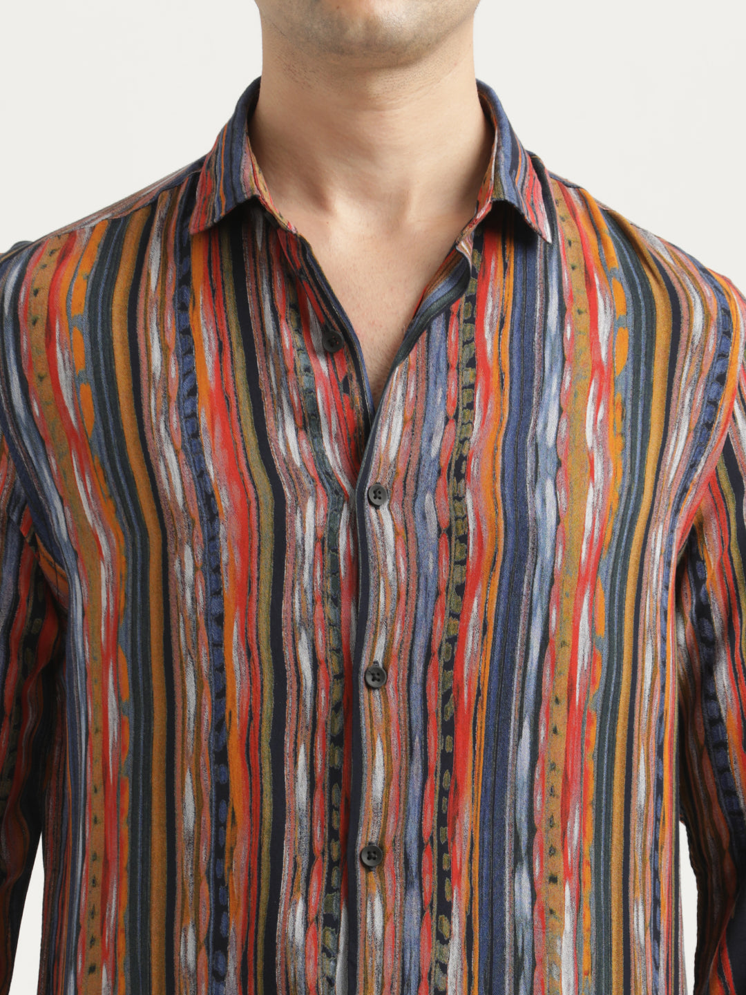 Men Printed Viscose Shirt