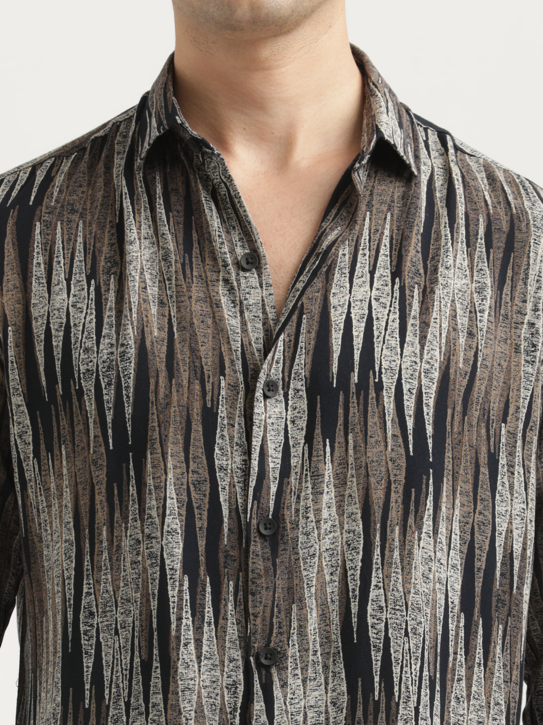 Men Printed Viscose Shirt