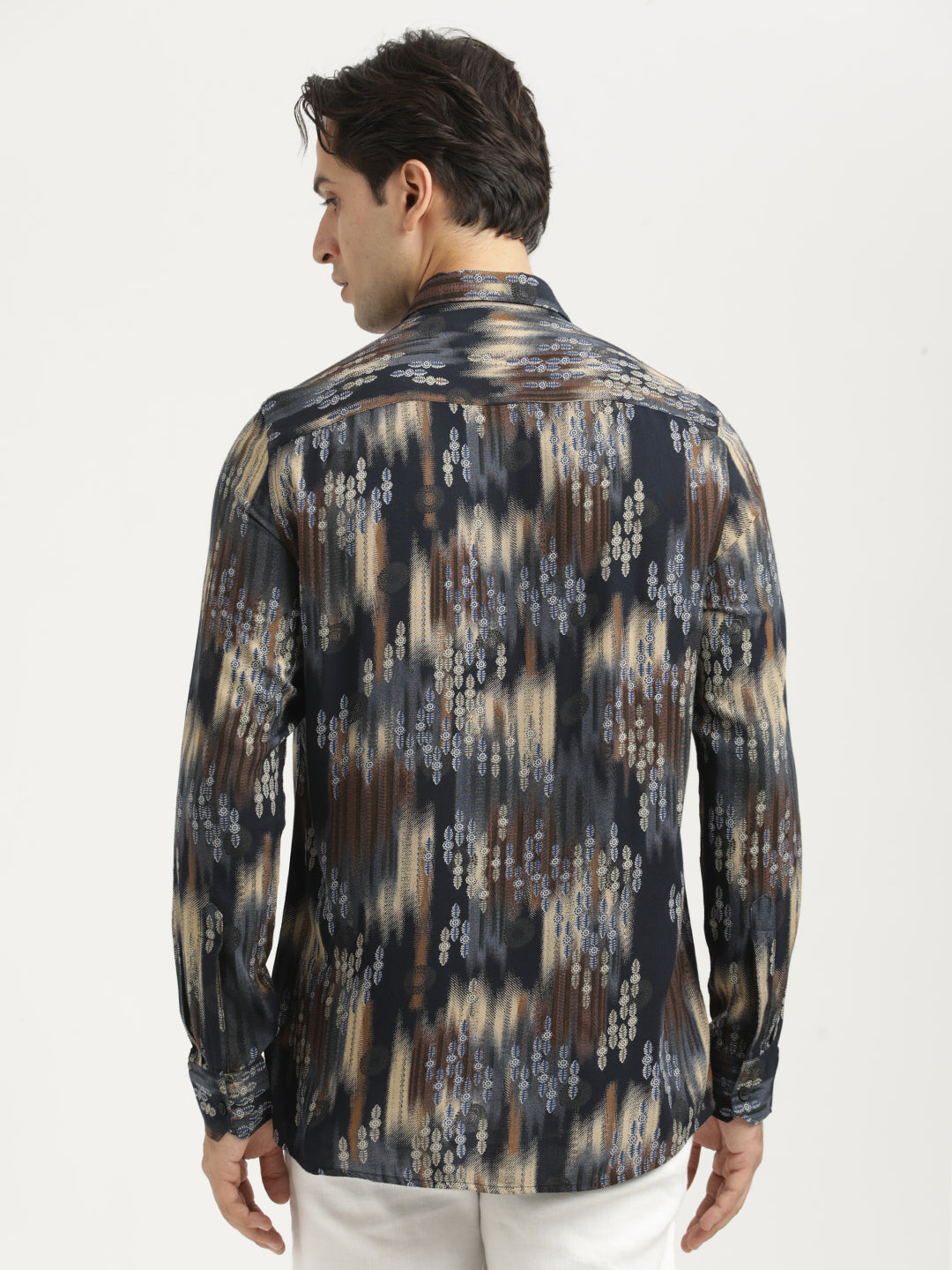 Men Printed Viscose Shirt