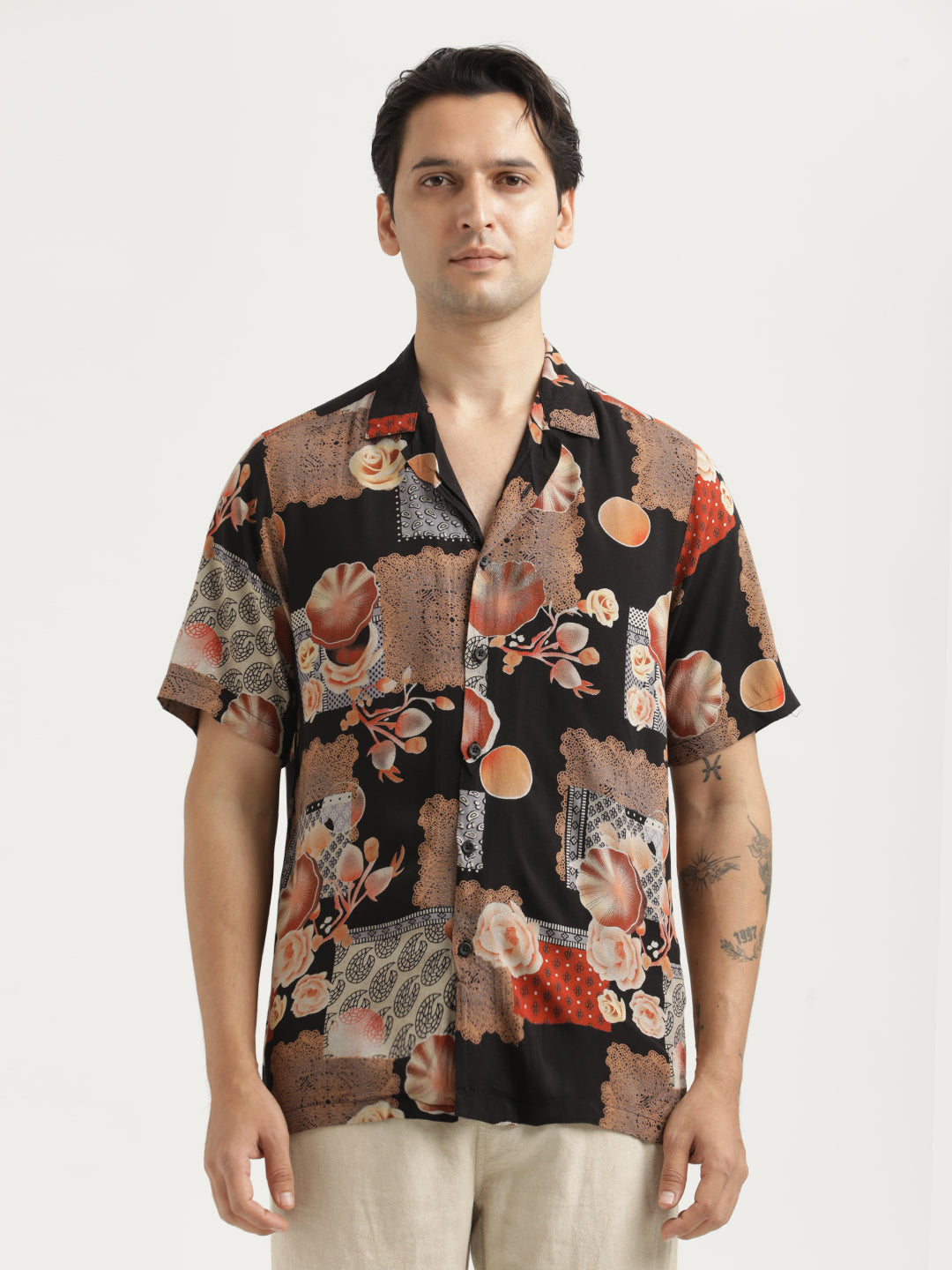 Men Printed Resort Shirt