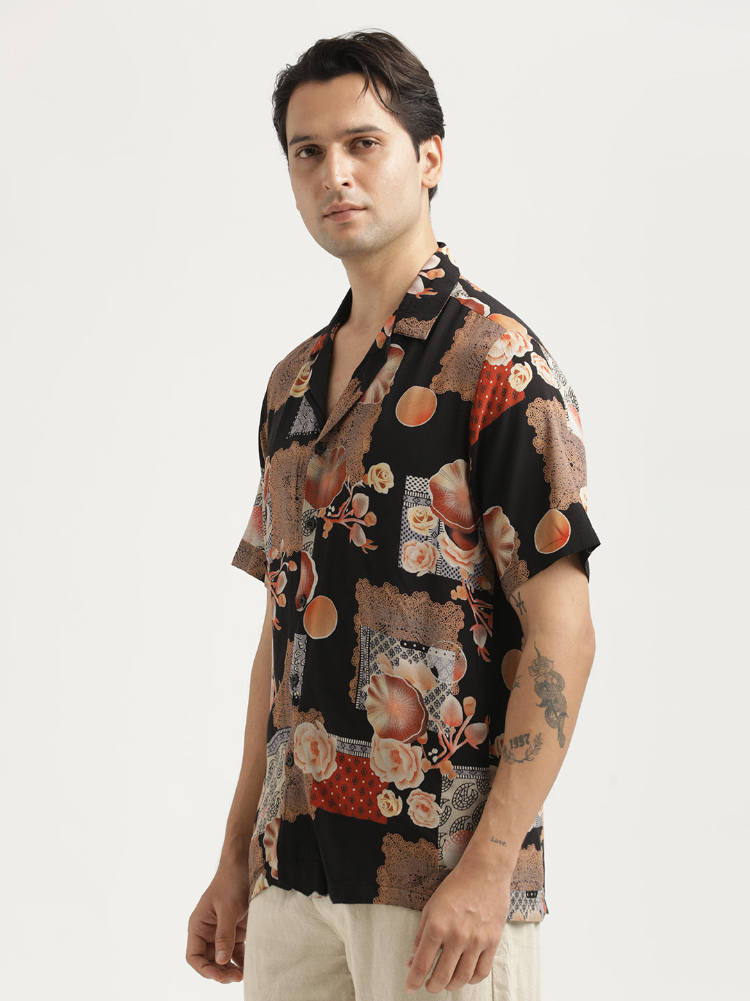 Men Printed Resort Shirt