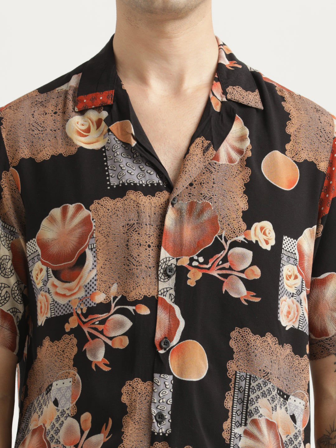 Men Printed Resort Shirt