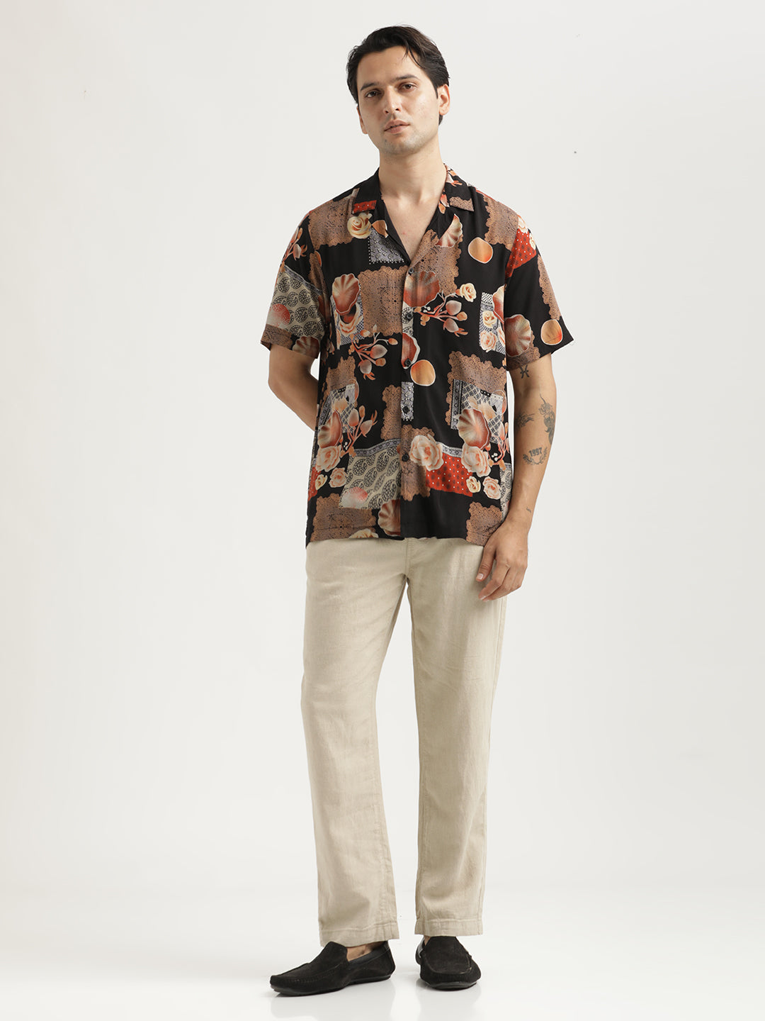 Men Printed Resort Shirt