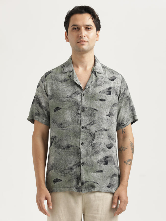 Men Printed Resort Shirt
