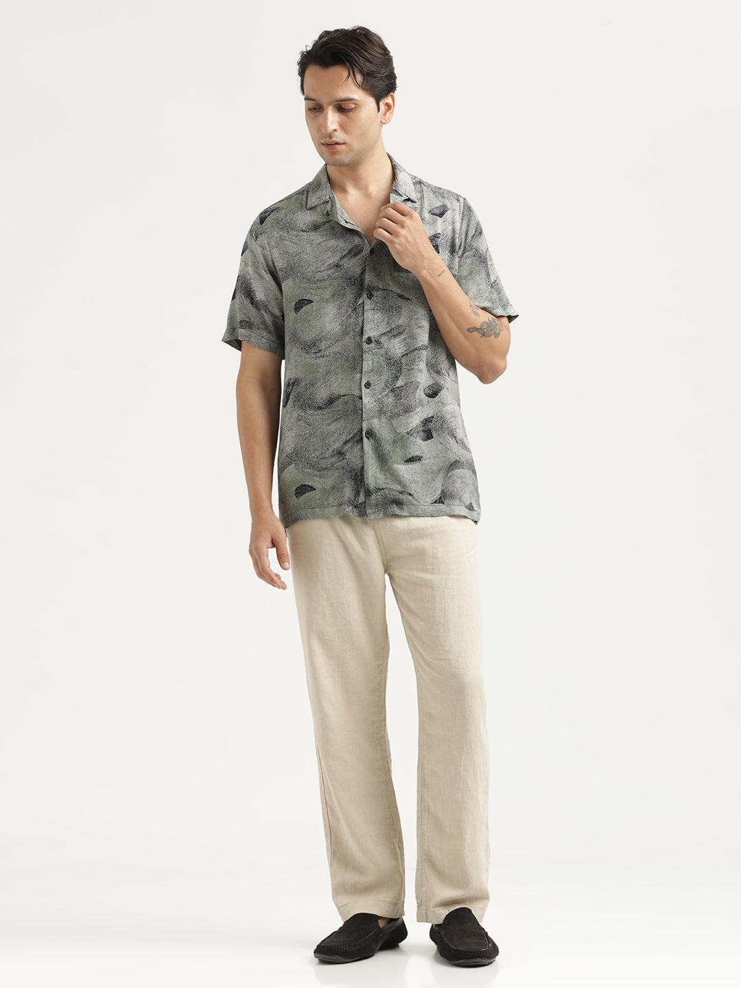 Men Printed Resort Shirt