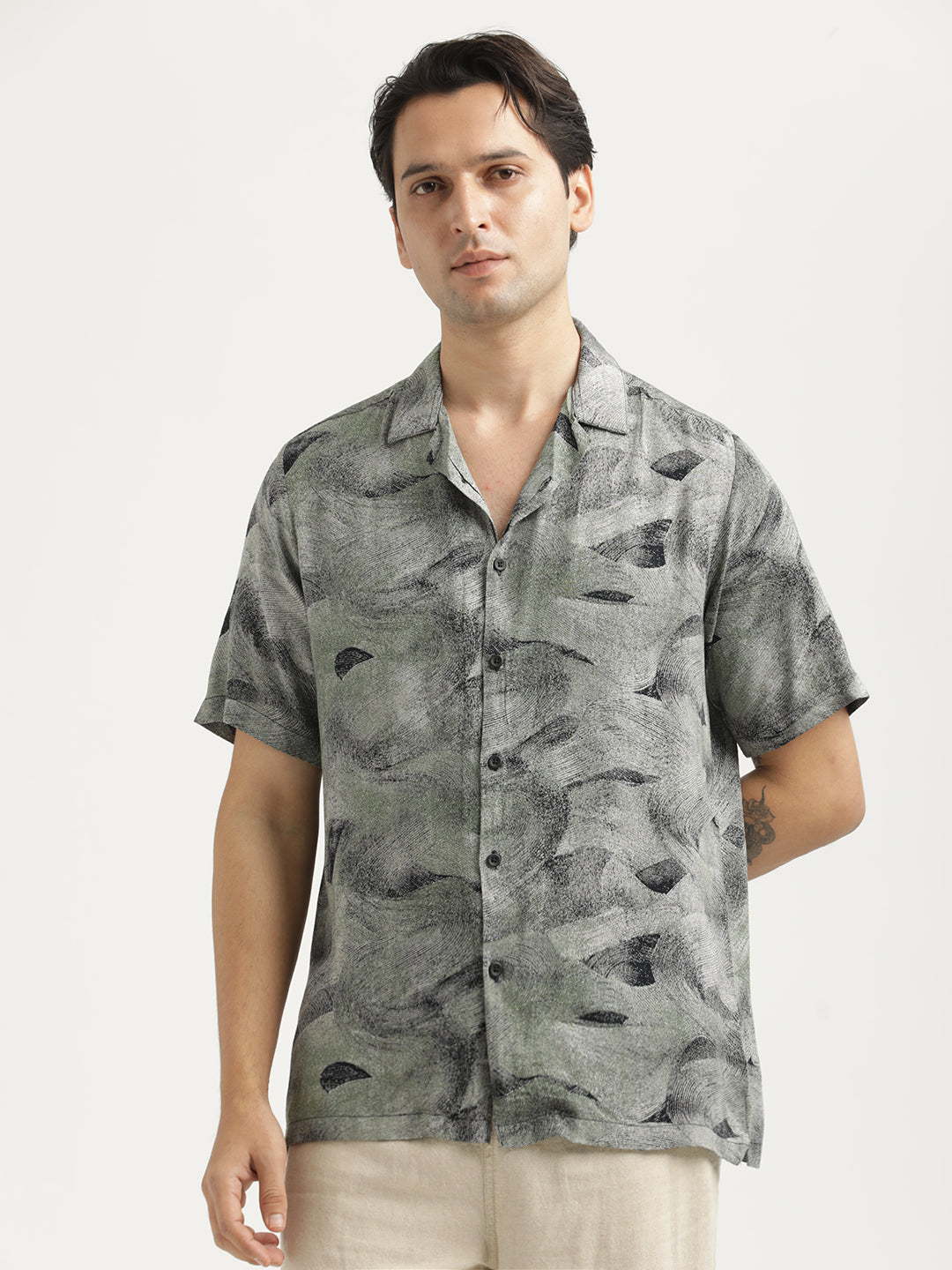 Men Printed Resort Shirt