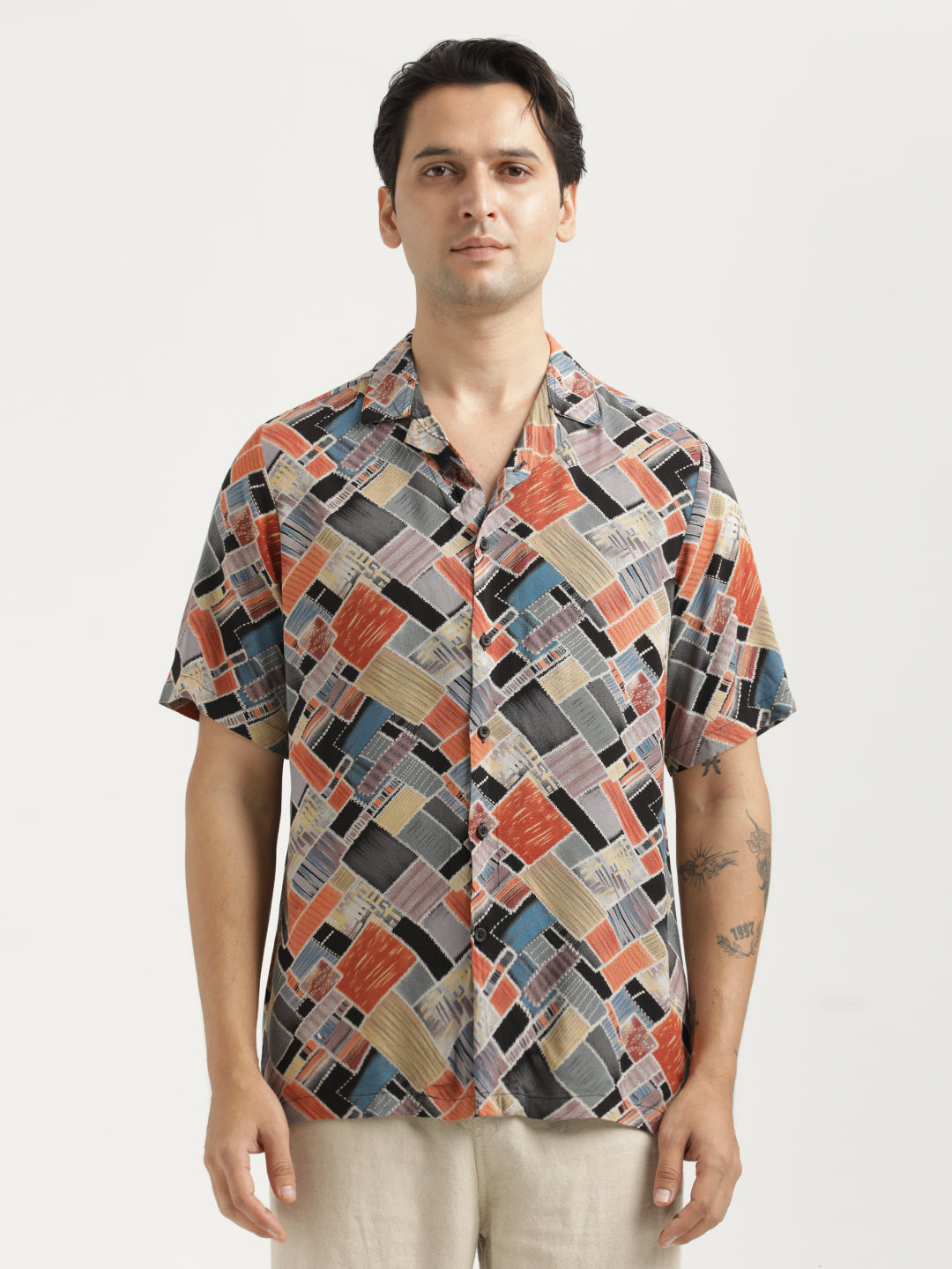 Men Printed Resort Shirt