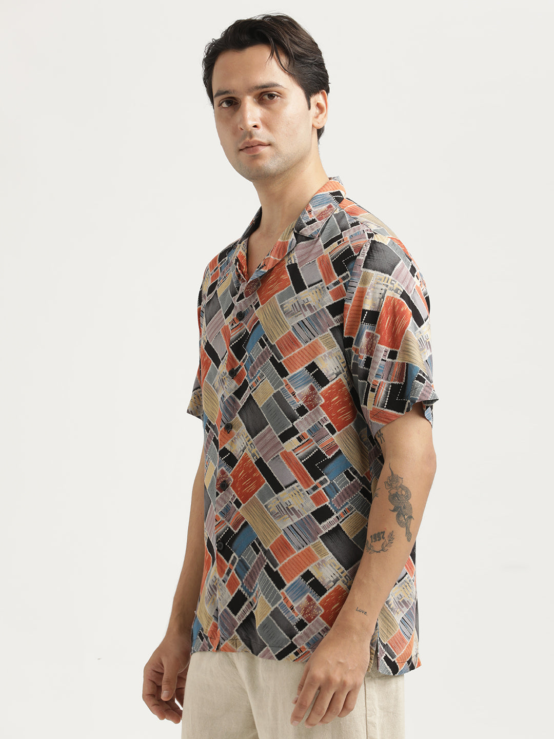 Men Printed Resort Shirt