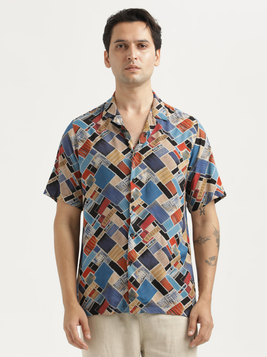 Men Printed Resort Shirt