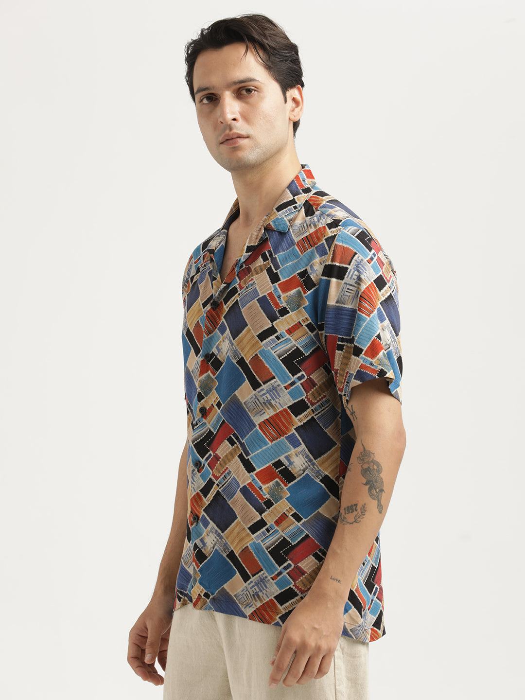 Men Printed Resort Shirt