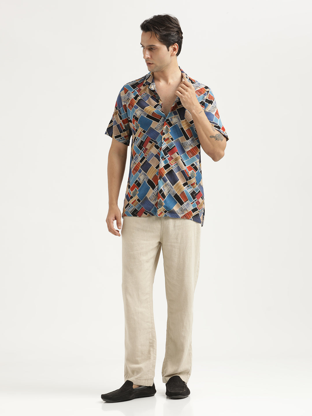 Men Printed Resort Shirt
