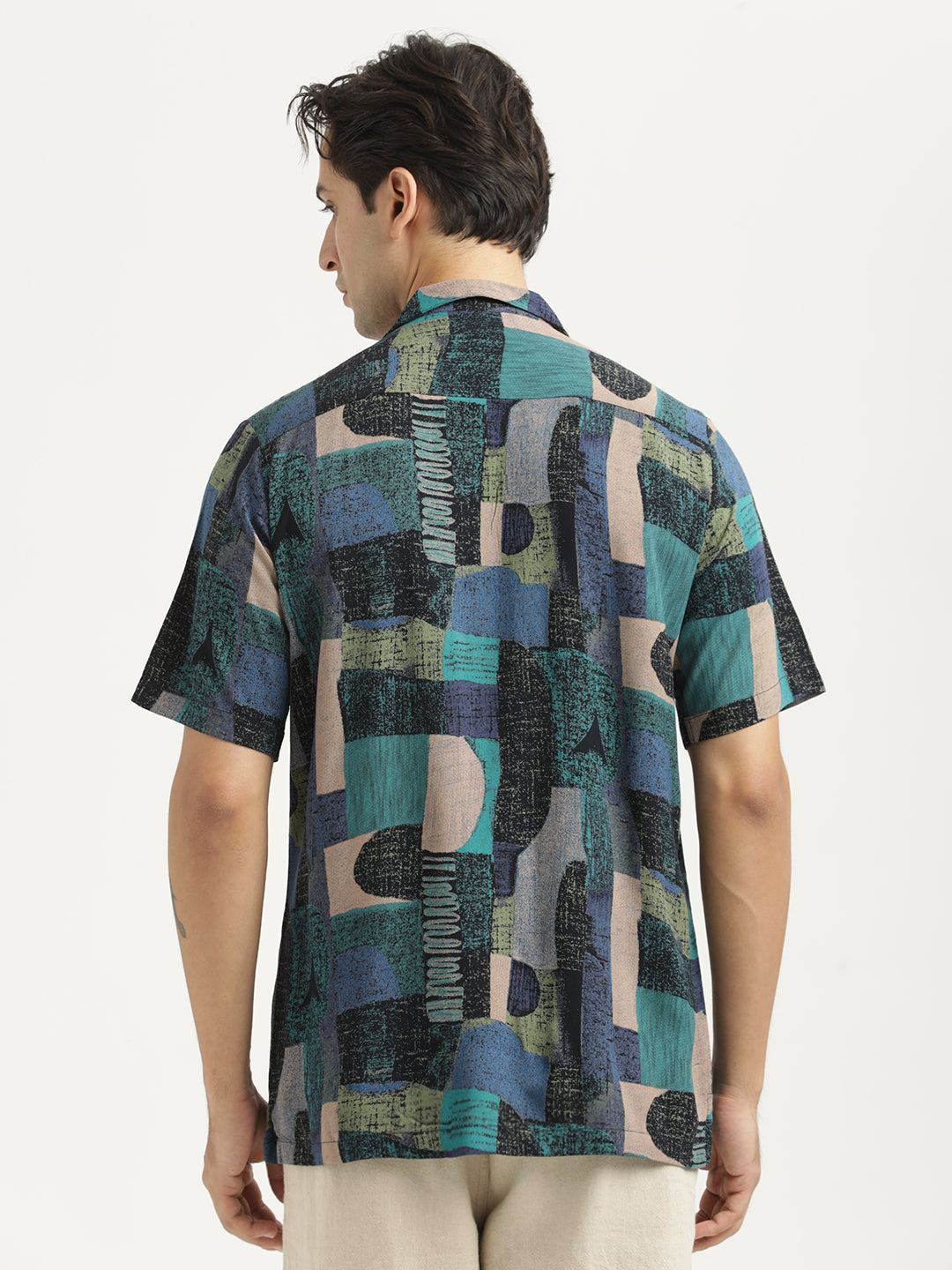 Men Printed Resort Shirt