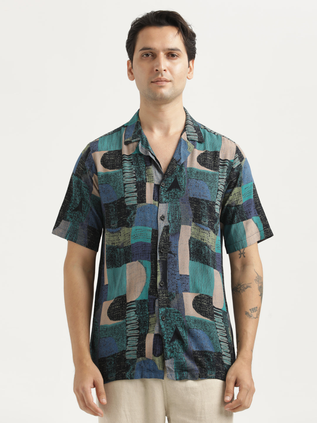 Men Printed Resort Shirt