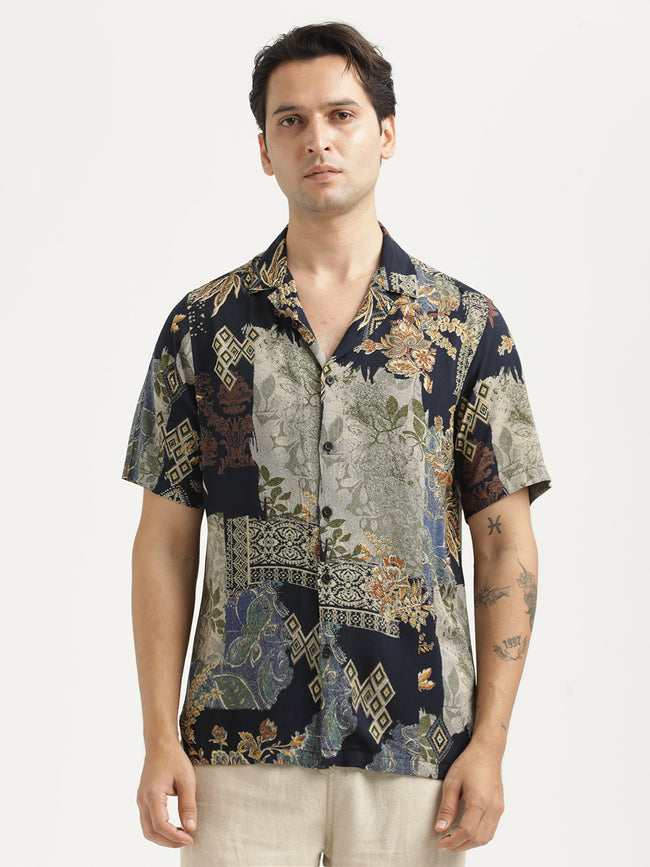 Men Printed Resort Shirt
