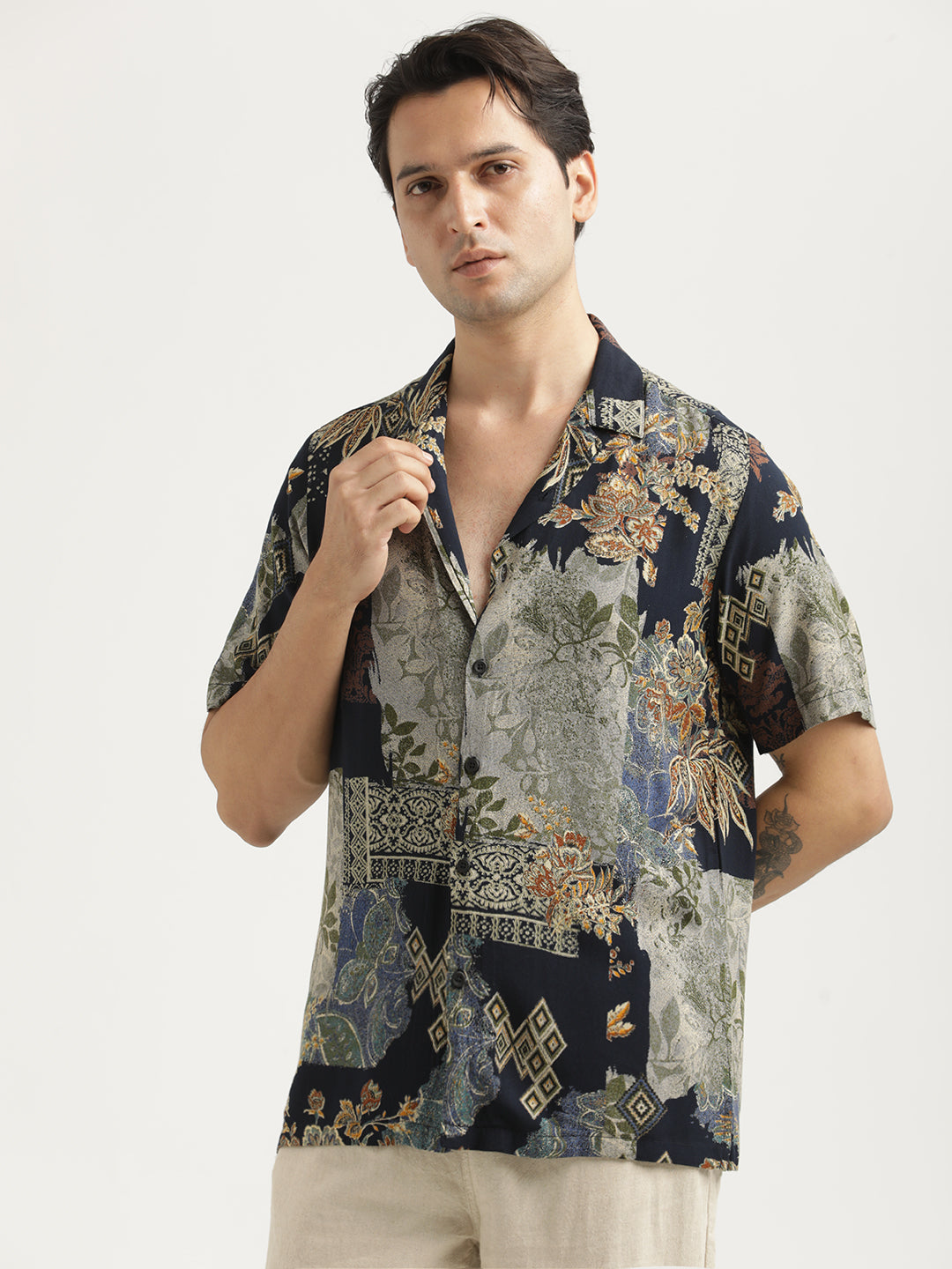 Men Printed Resort Shirt
