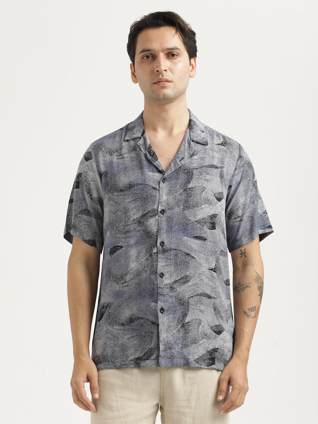Men Printed Resort Shirt