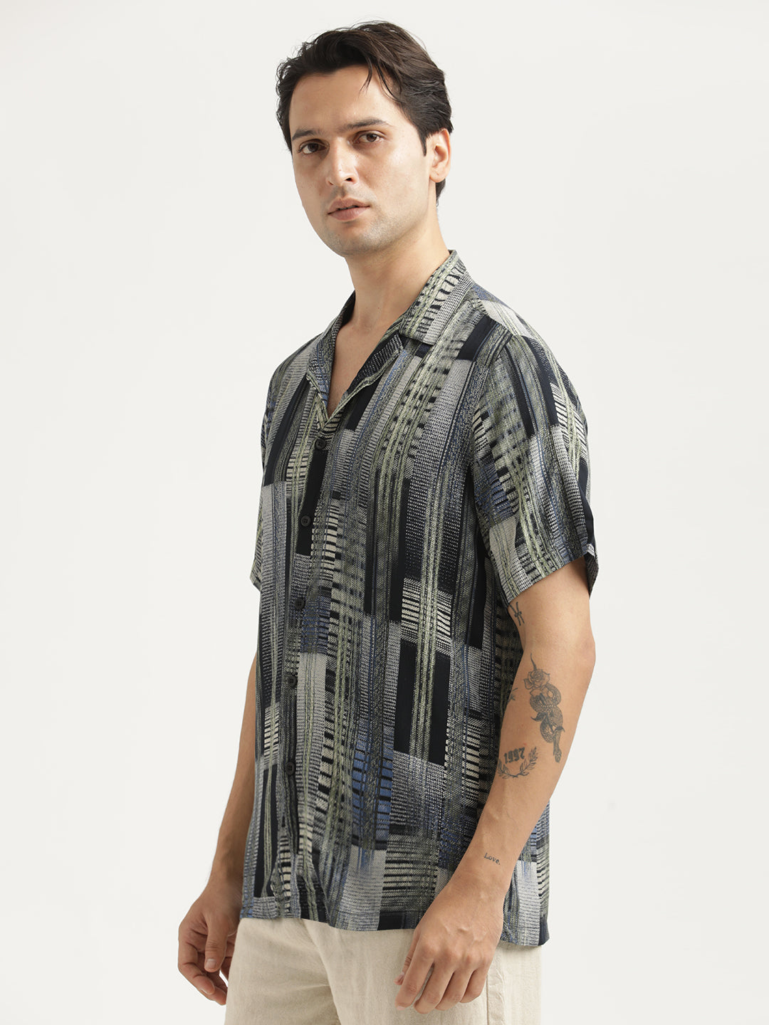 Men Printed Resort Shirt